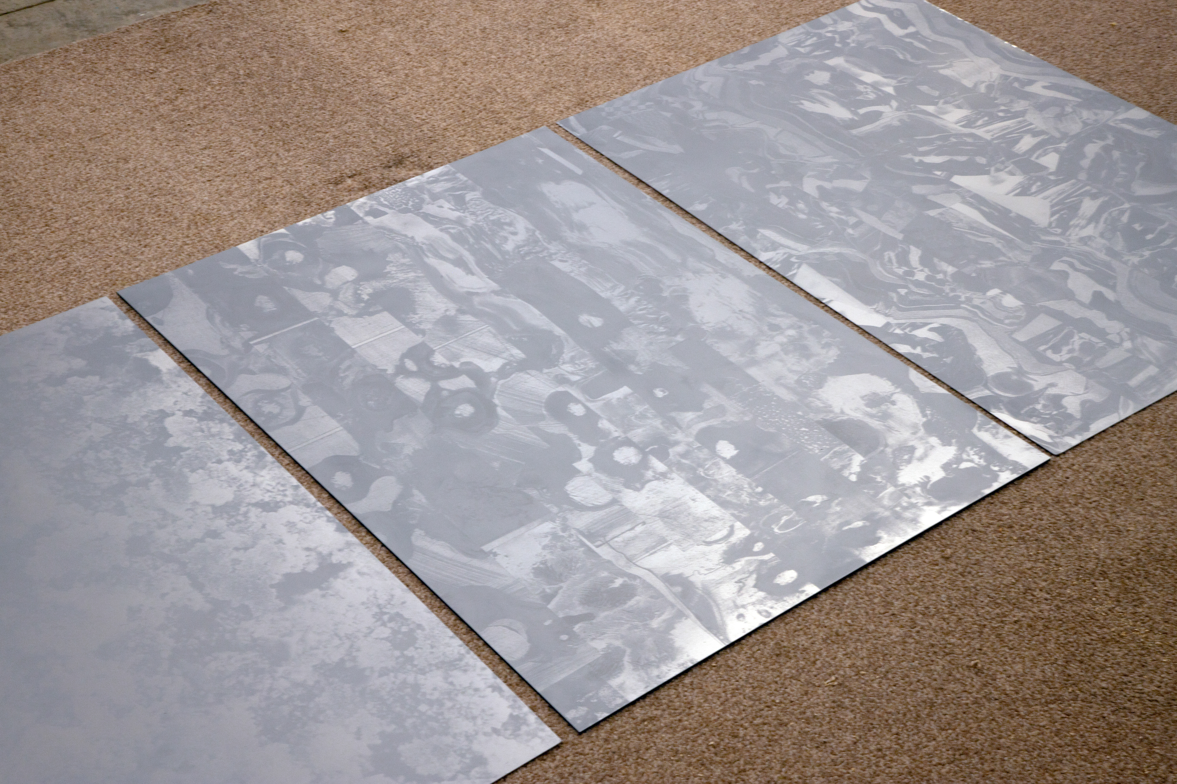 'Untitled' (2026)  Aluminium, Spray Paint.