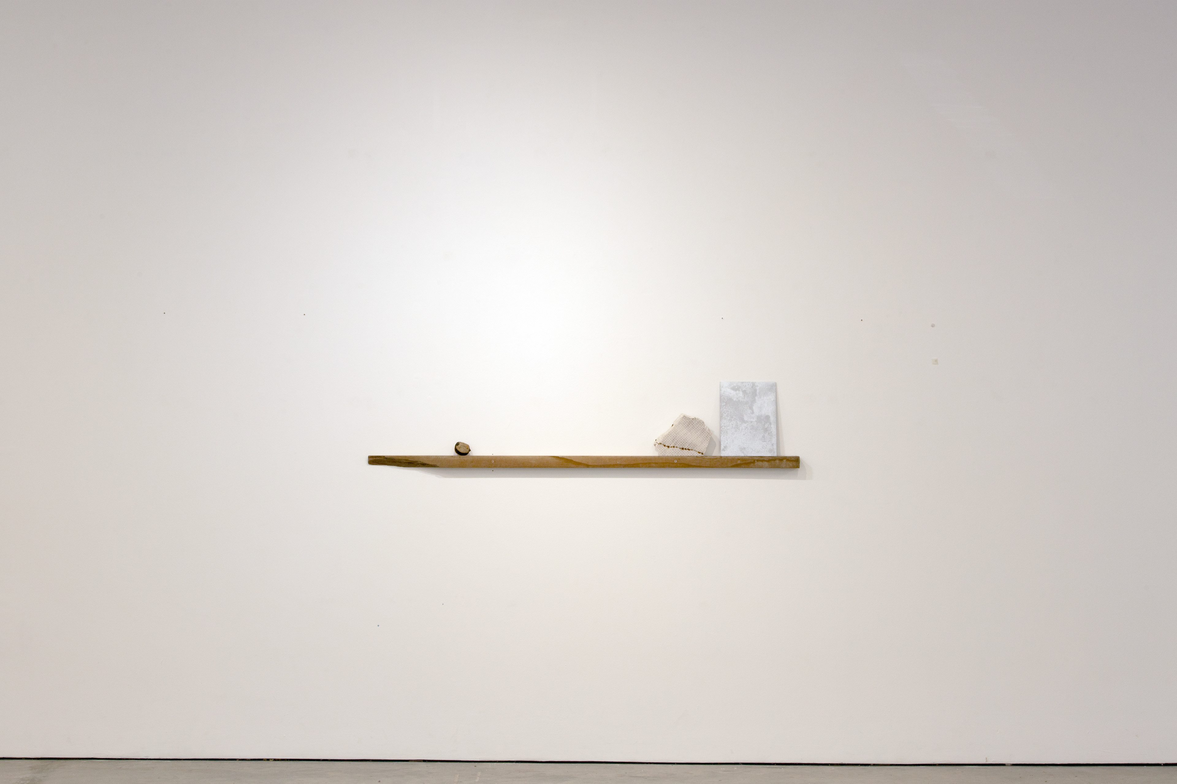 'Untitled' (2026)  Marble, Lemon, Diabond, Spraypaint.