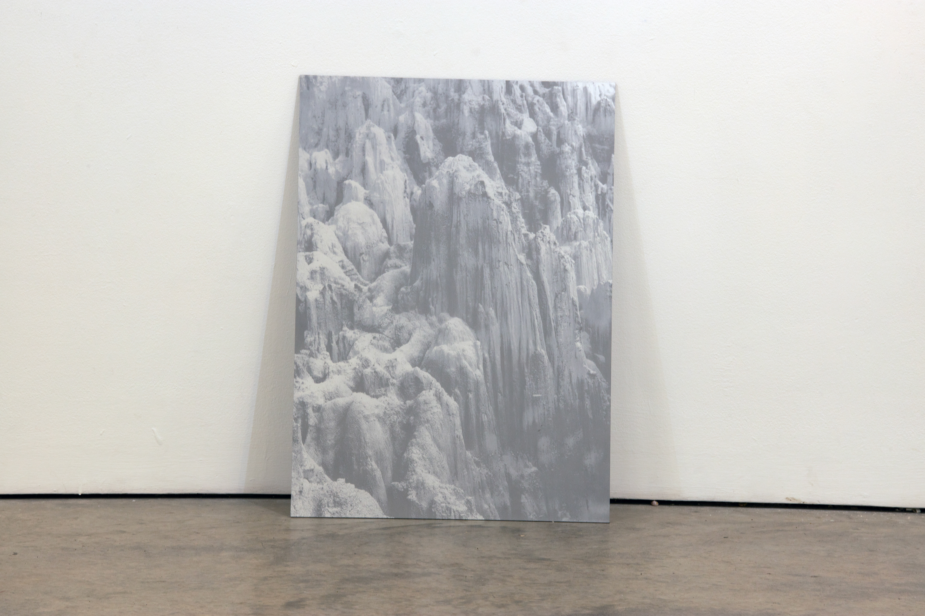 'Untitled' (2026)  Aluminium, Spray Paint.