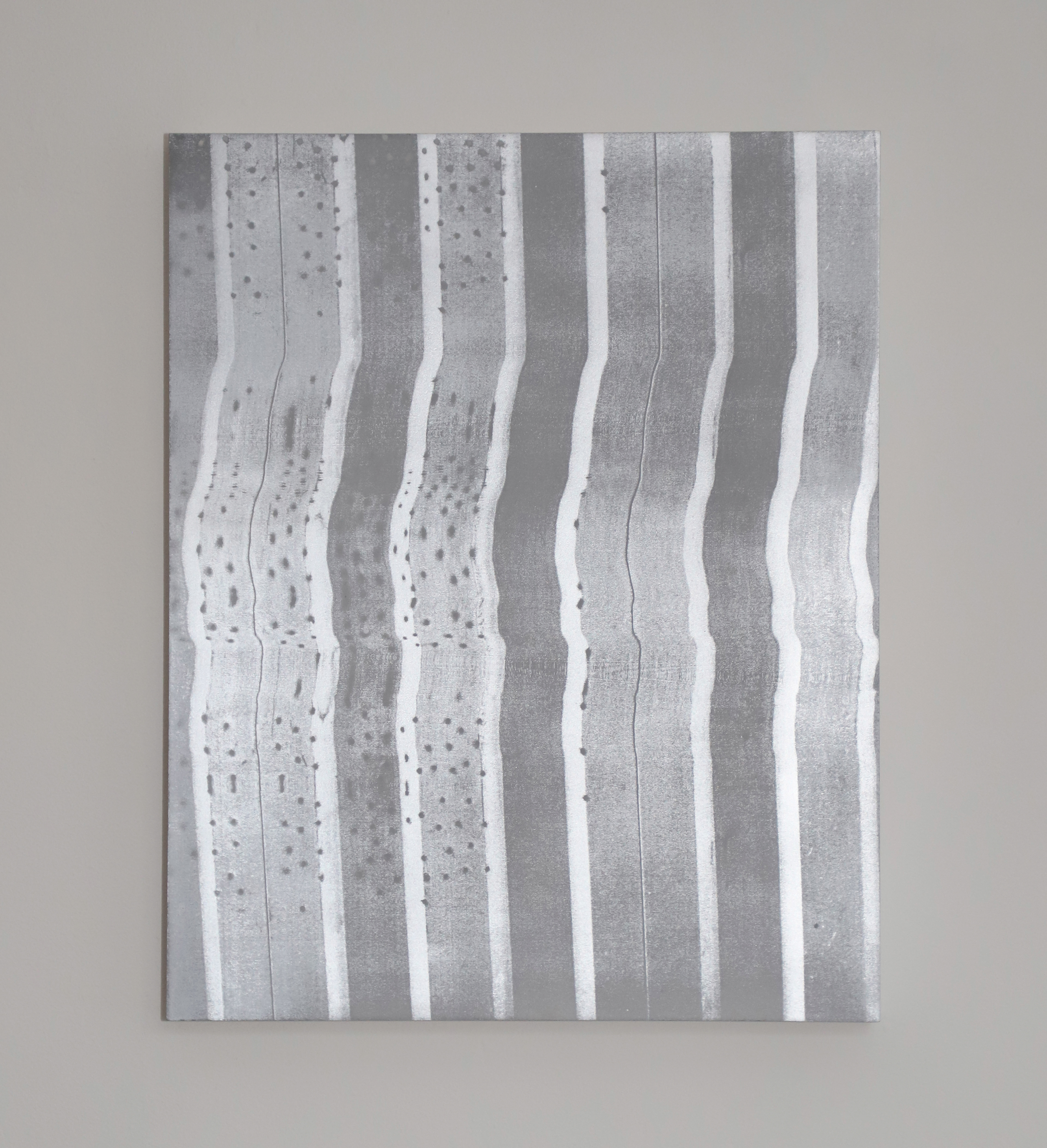 'Untitled' (2022) Spray Paint, Gesso Board. 40x 30cm.