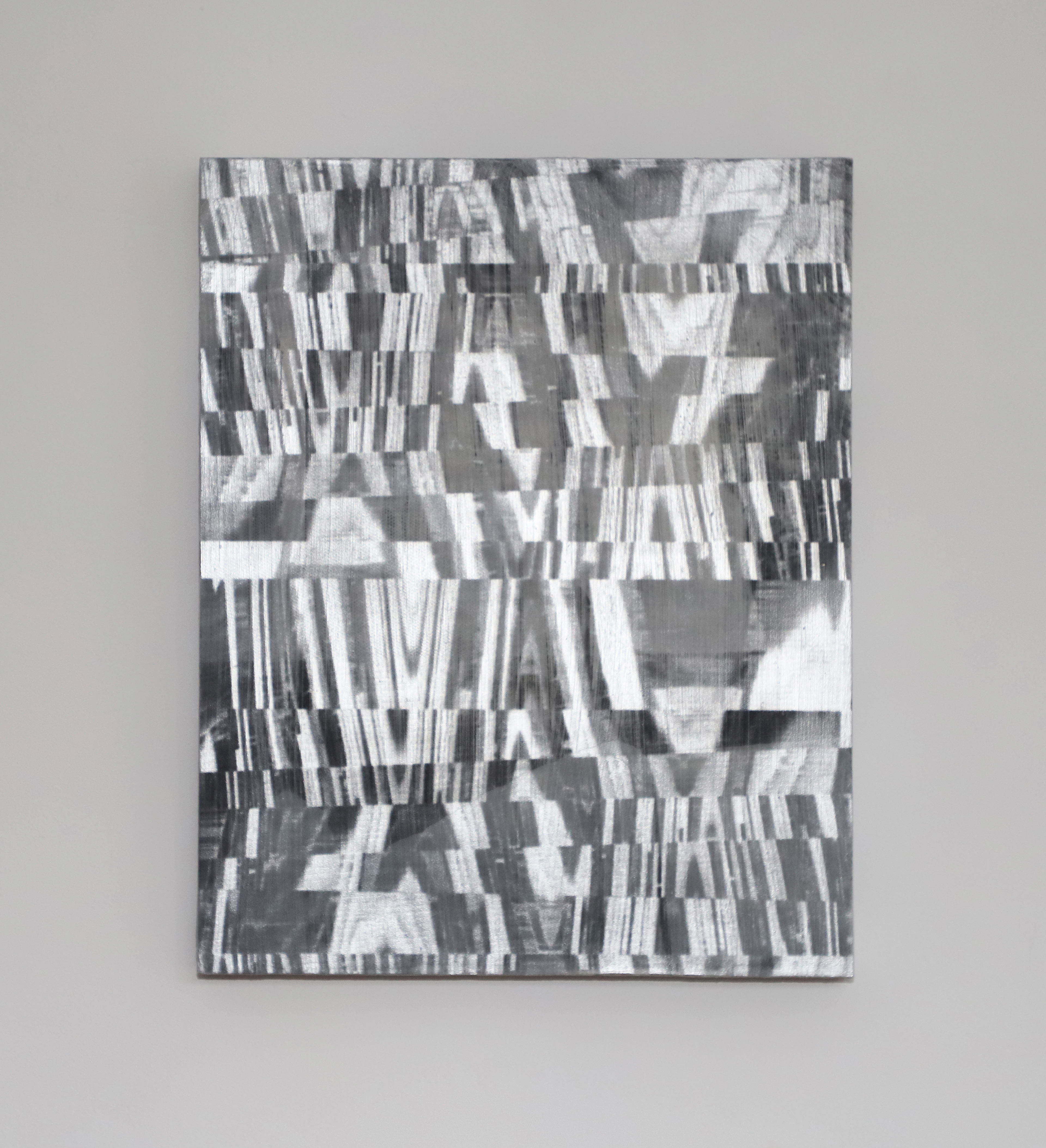 'Untitled' (2022) Spray Paint, Gesso Board. 40x 30cm.