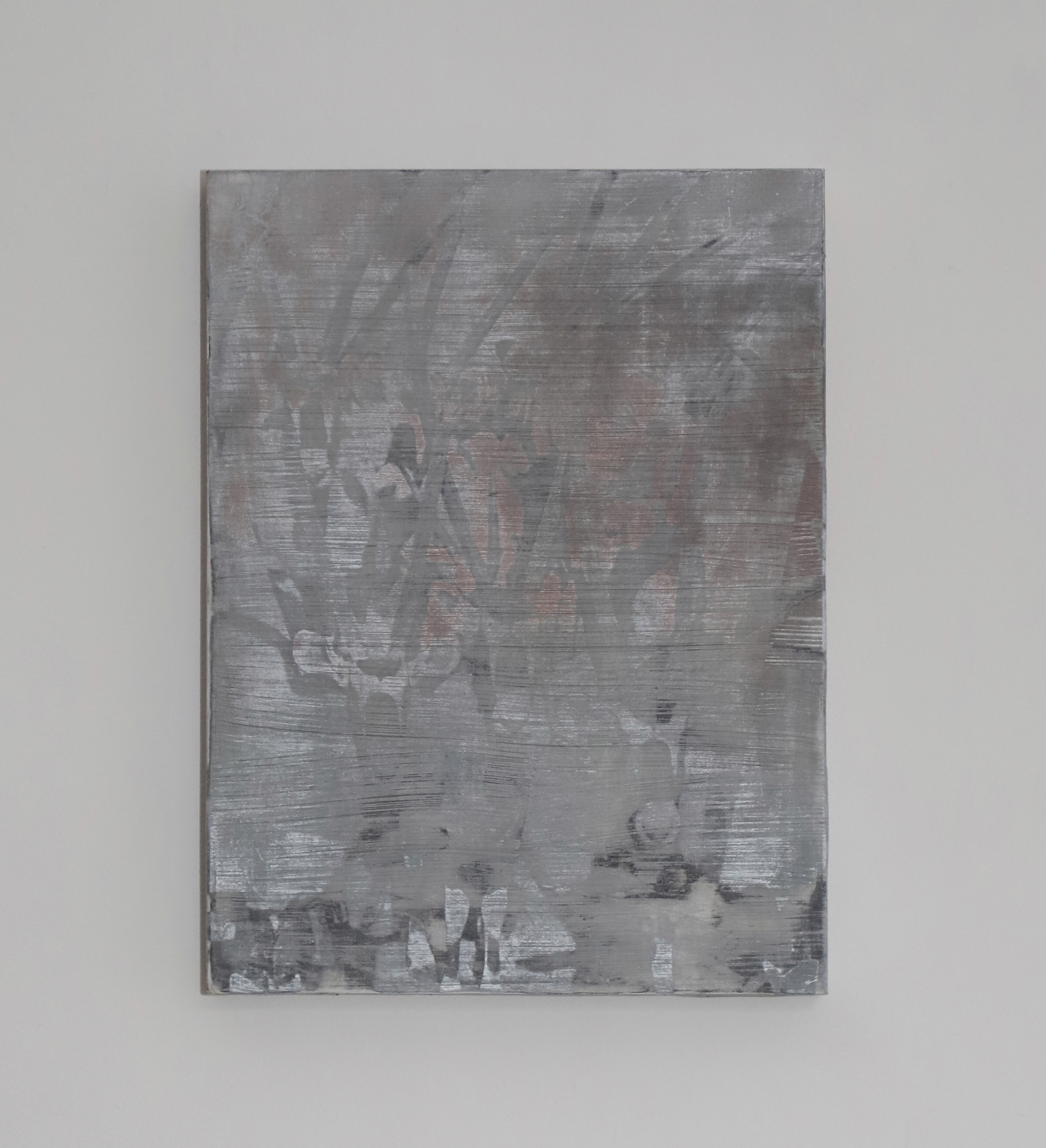 'Untitled' (2022) Spray Paint, Gesso Board. 40x 30cm.