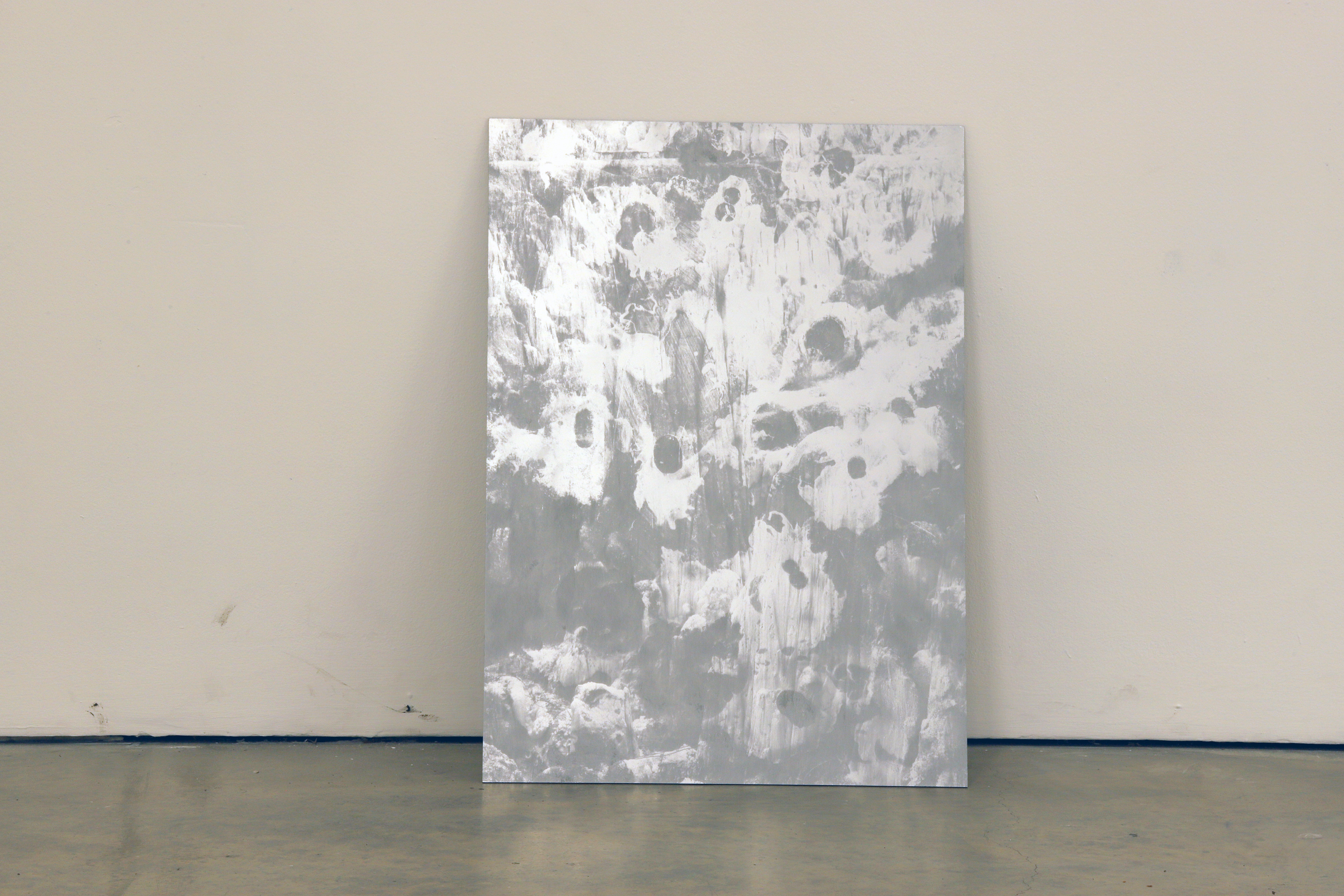 'Untitled' (2026)  Aluminium, Spray Paint.