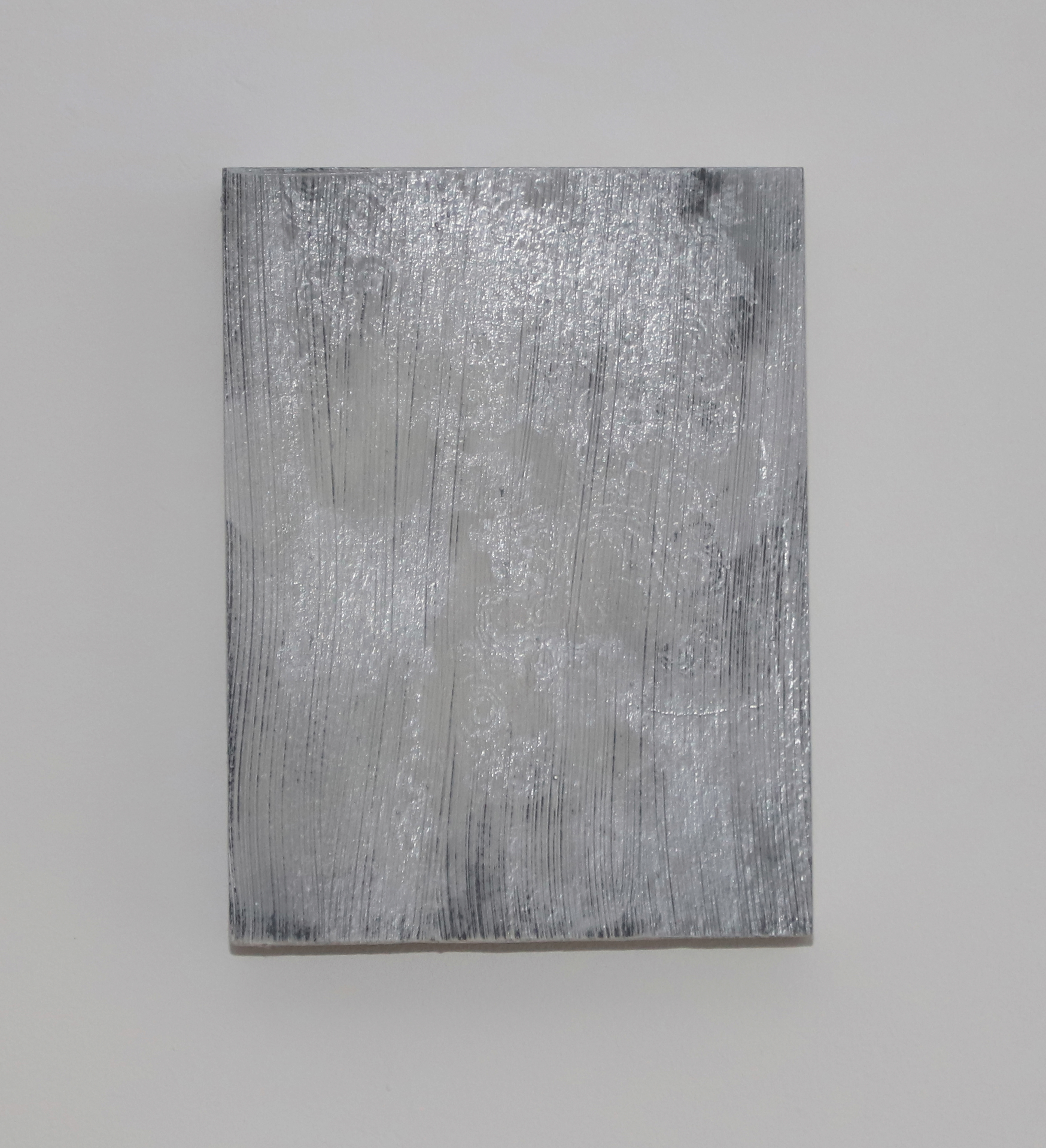 'Untitled' (2022) Spray Paint, Gesso Board. 18 x 24 cmcm.