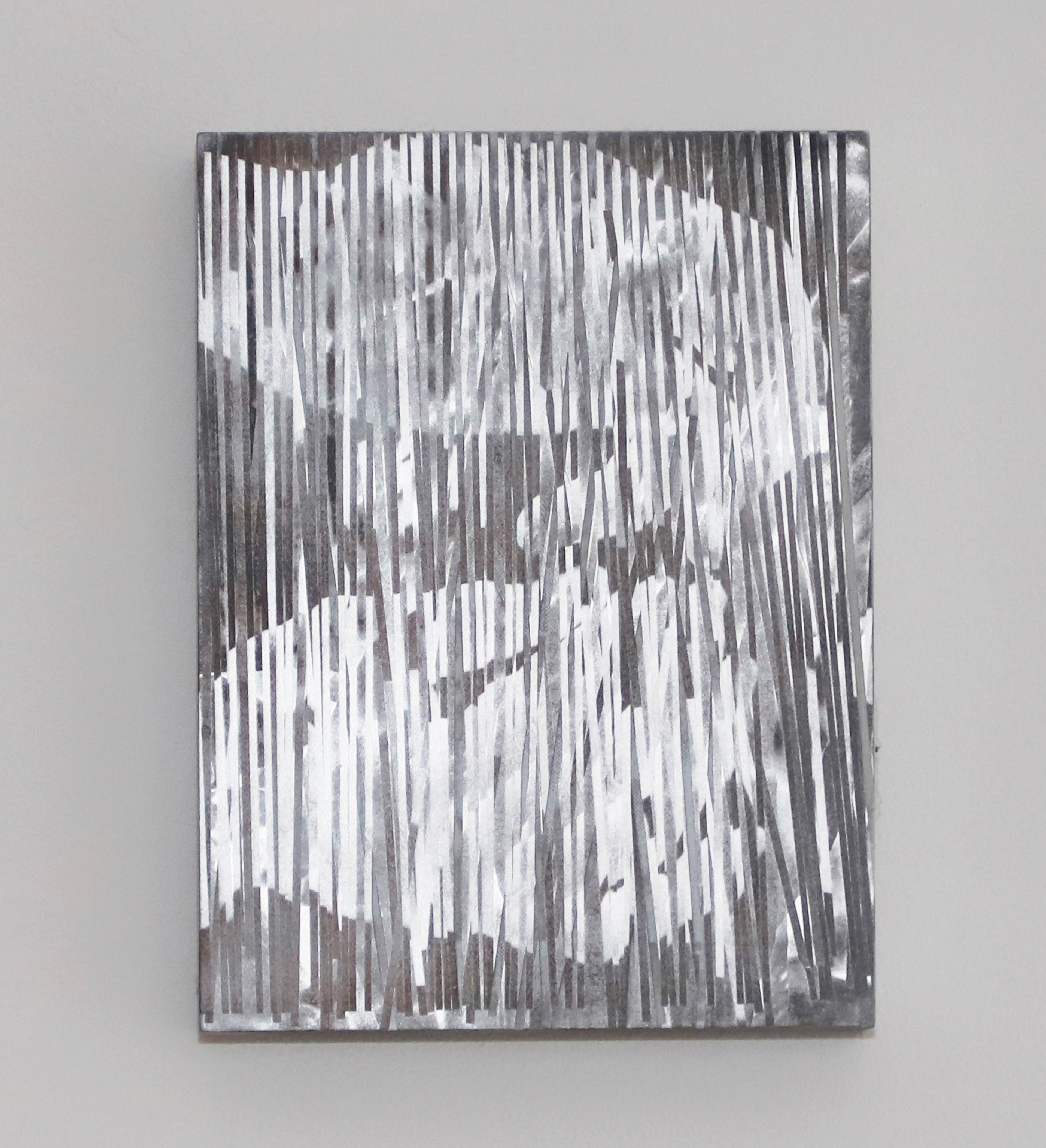 'Untitled' (2022) Spray Paint, Gesso Board. 18cm x 24cm.