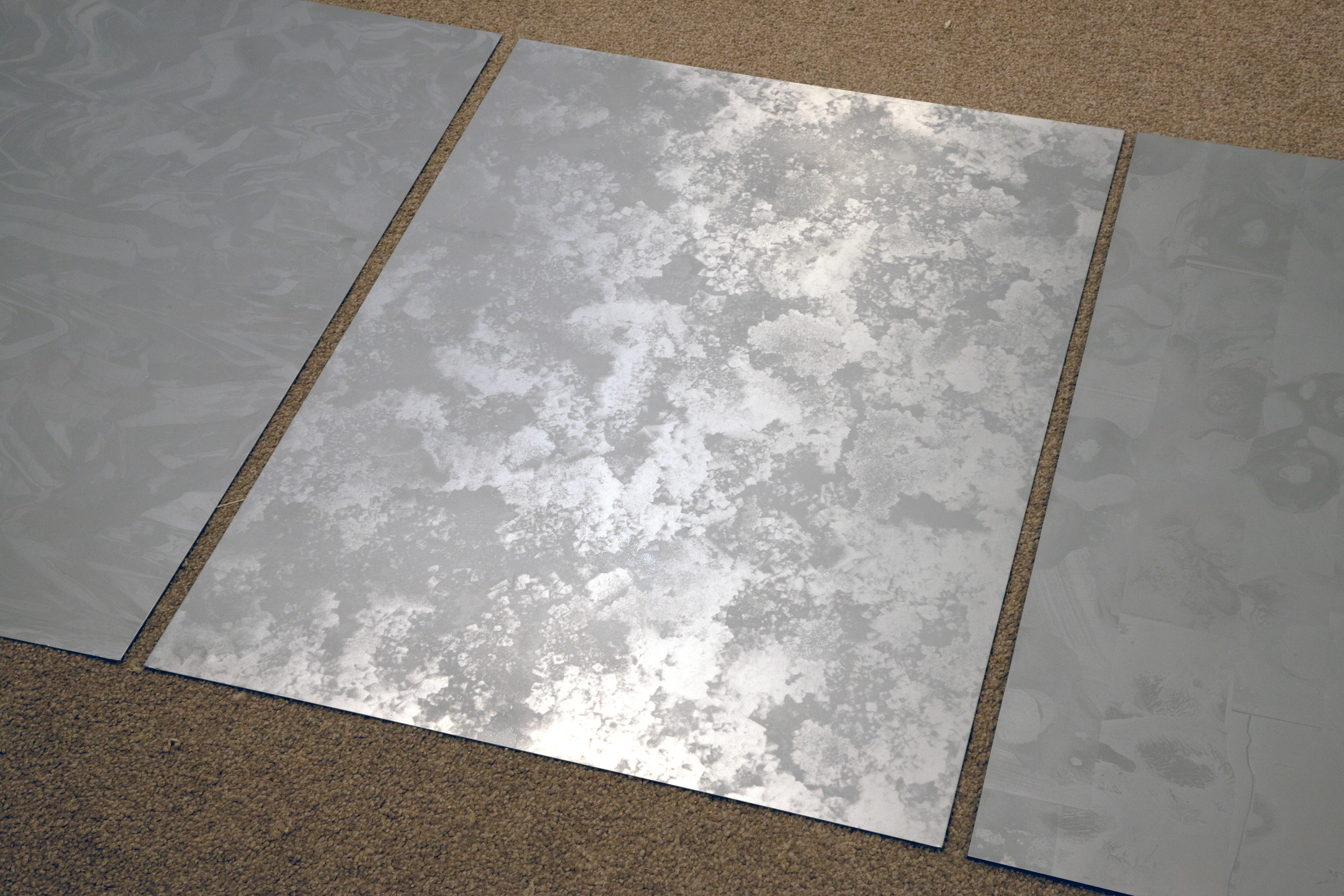 'Untitled' (2026)  Aluminium, Spray Paint.