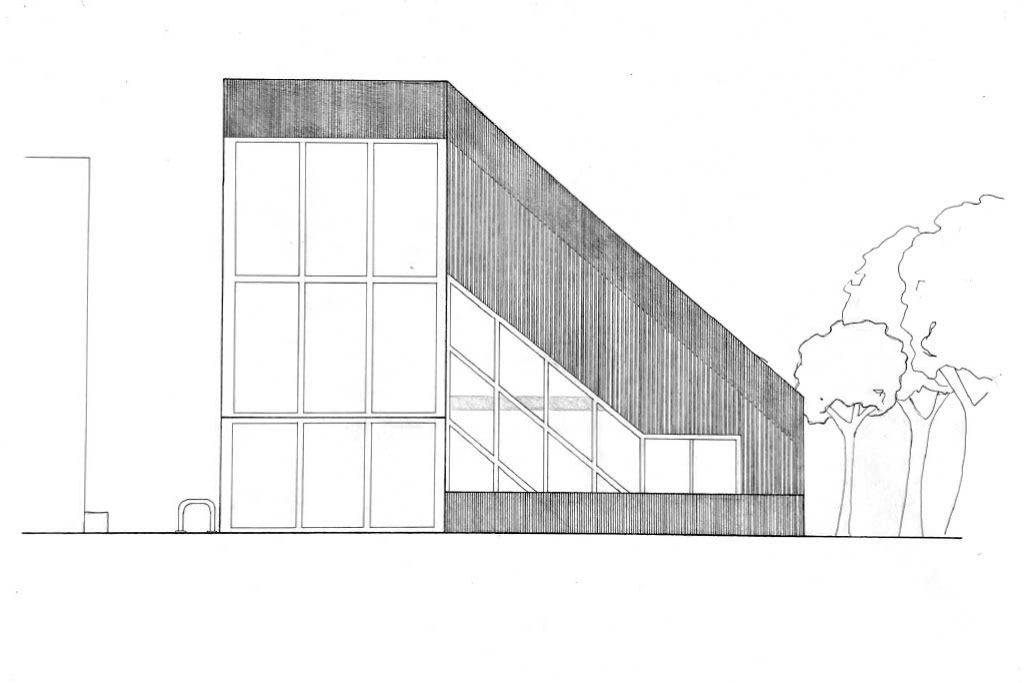 rear elevation 1:50