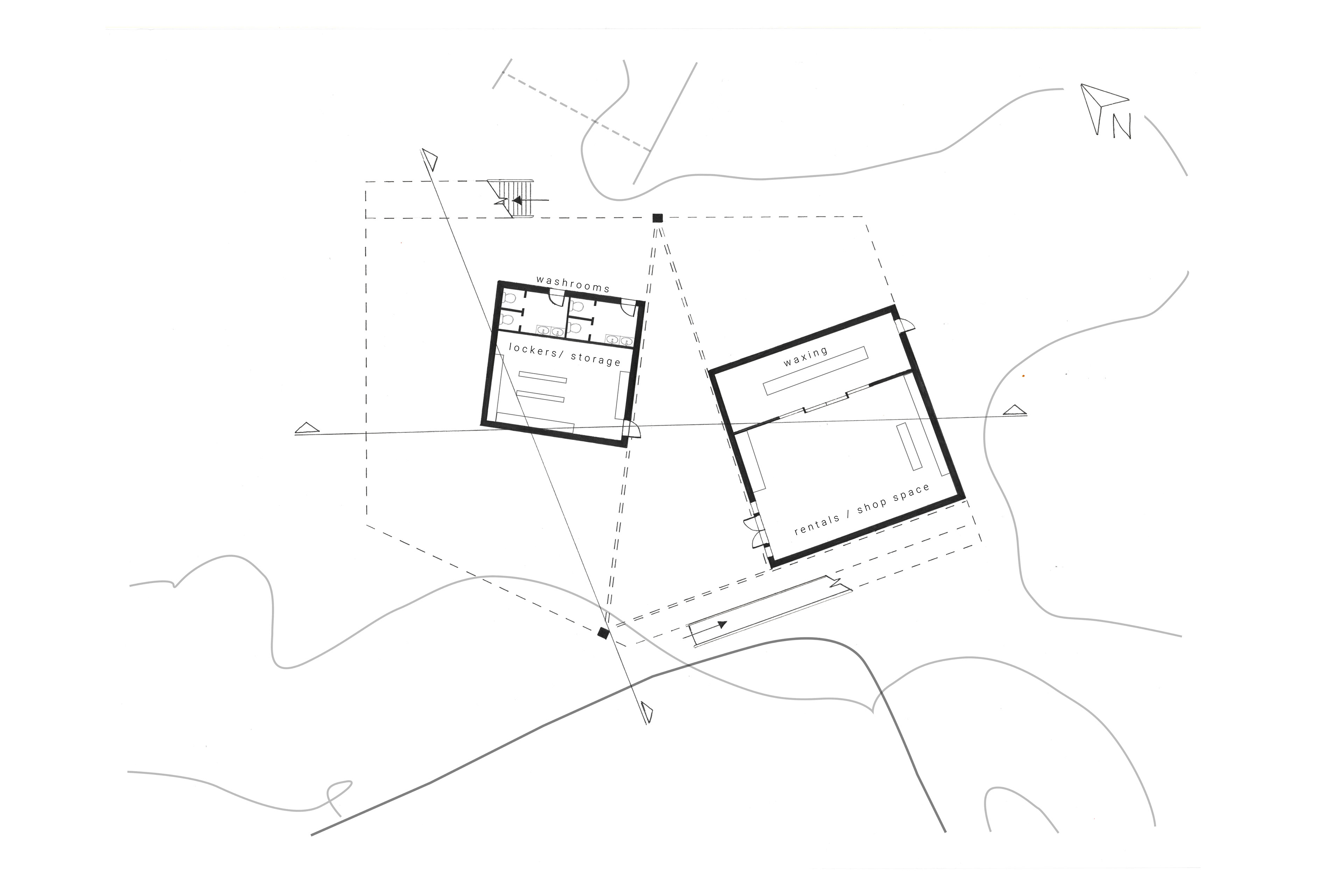 ground floor plan 1:100