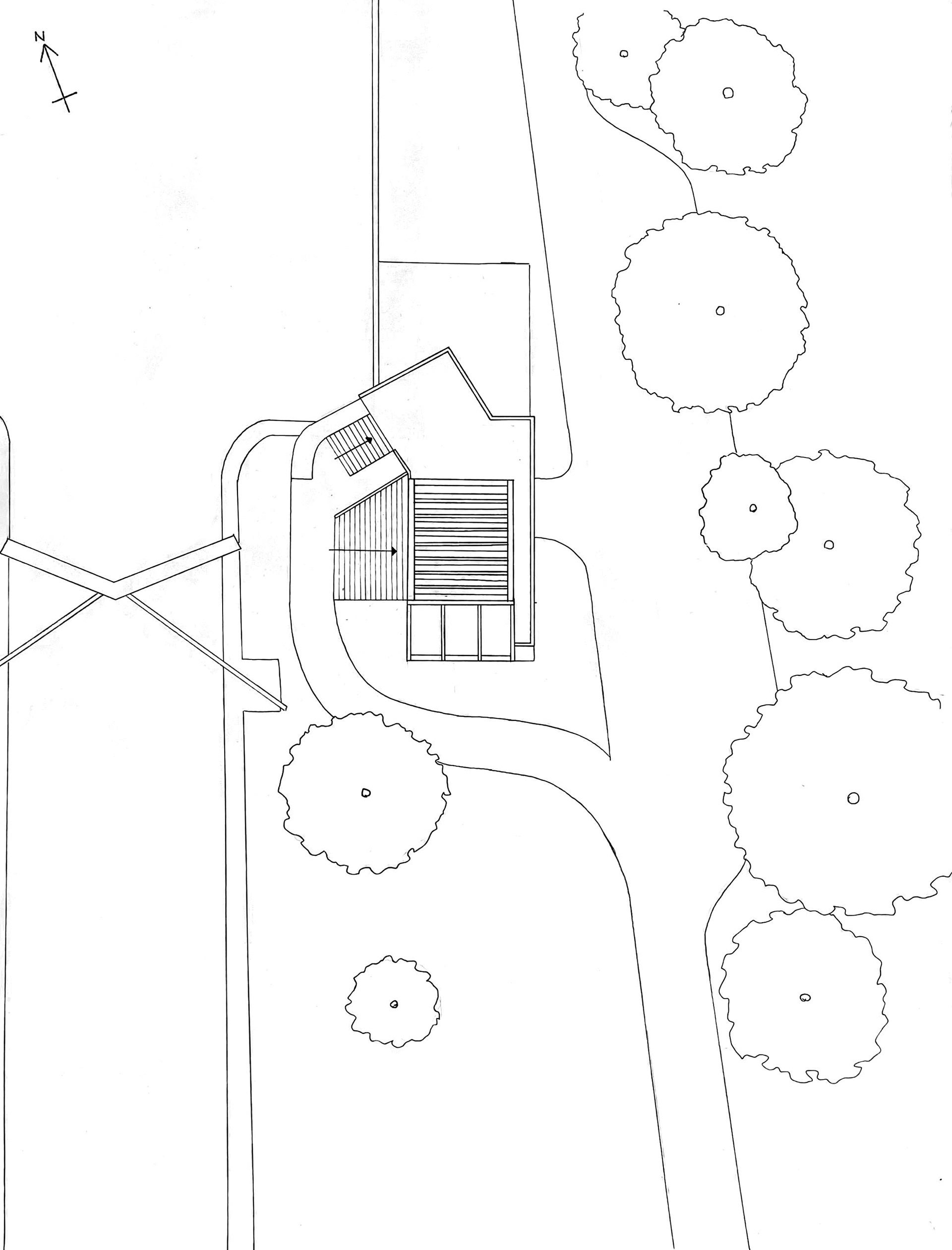 site plan 1:100