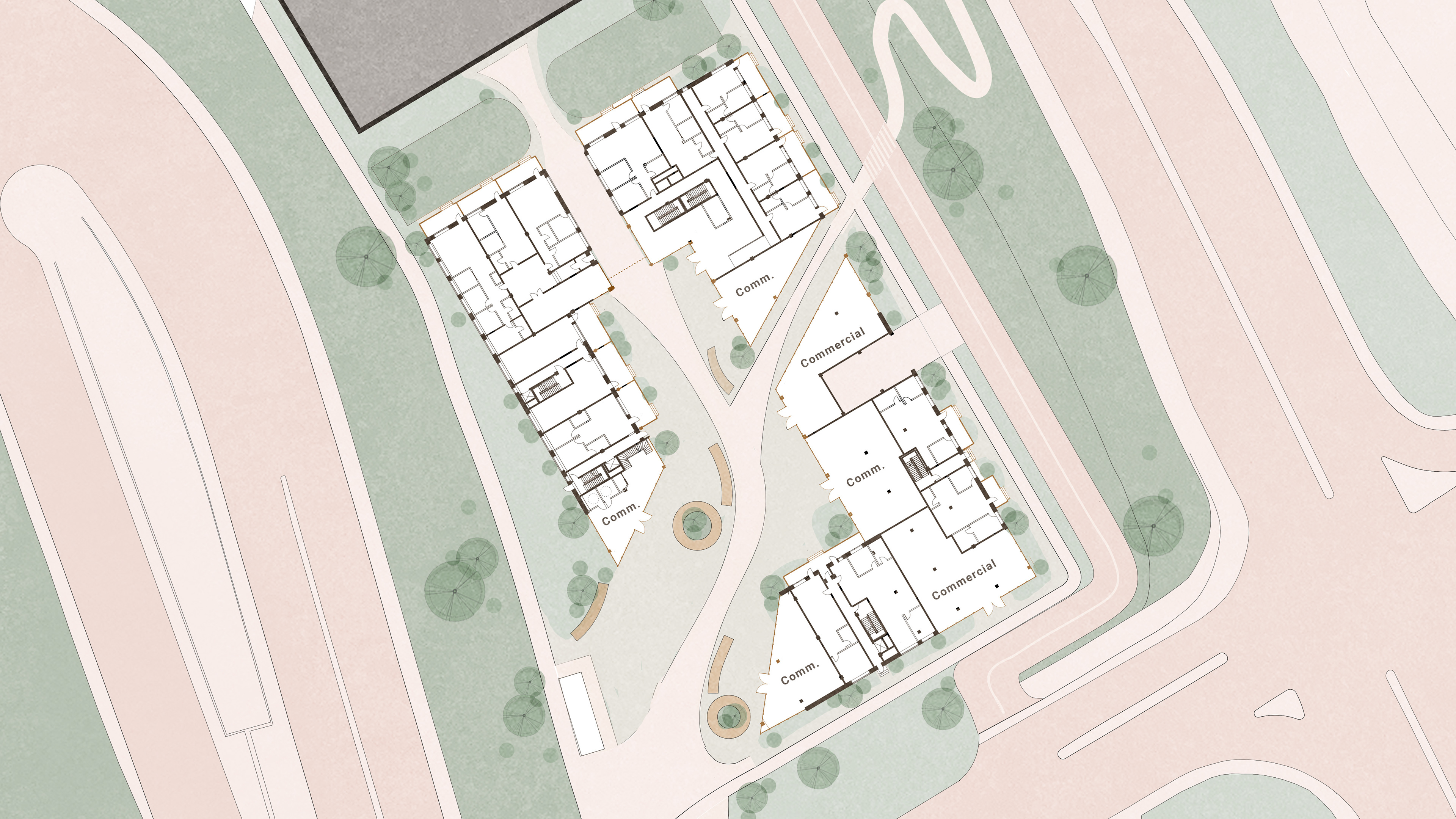 Ground Floor Landscaping Plan