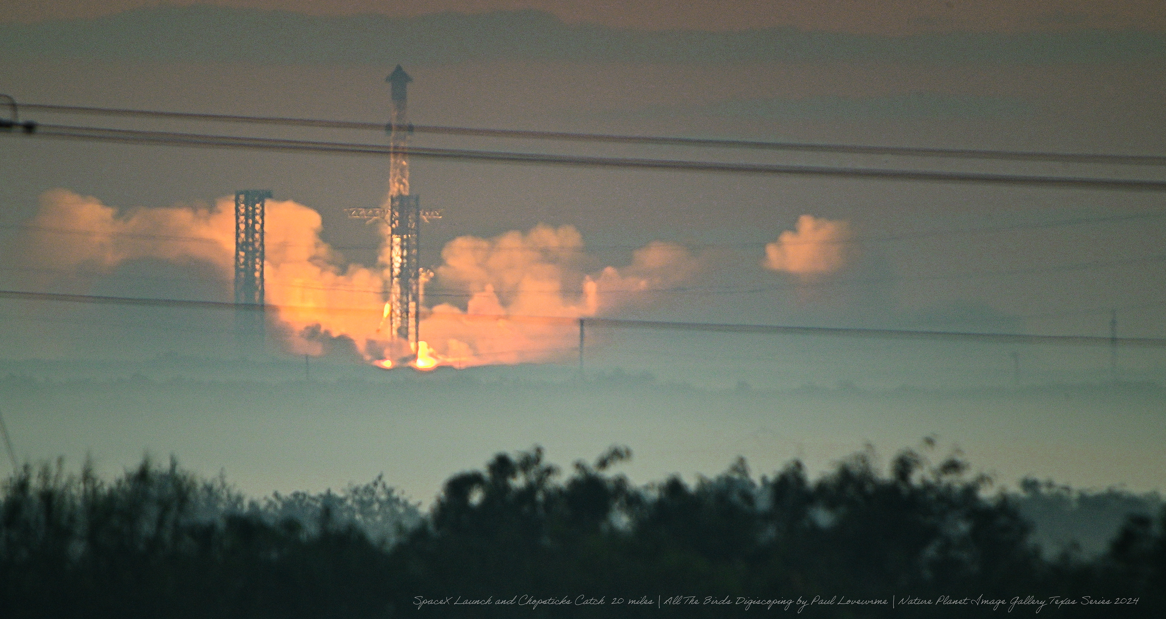 Nature Planet - SpaceX Boca Chica Rocket Launch October 13, 2024