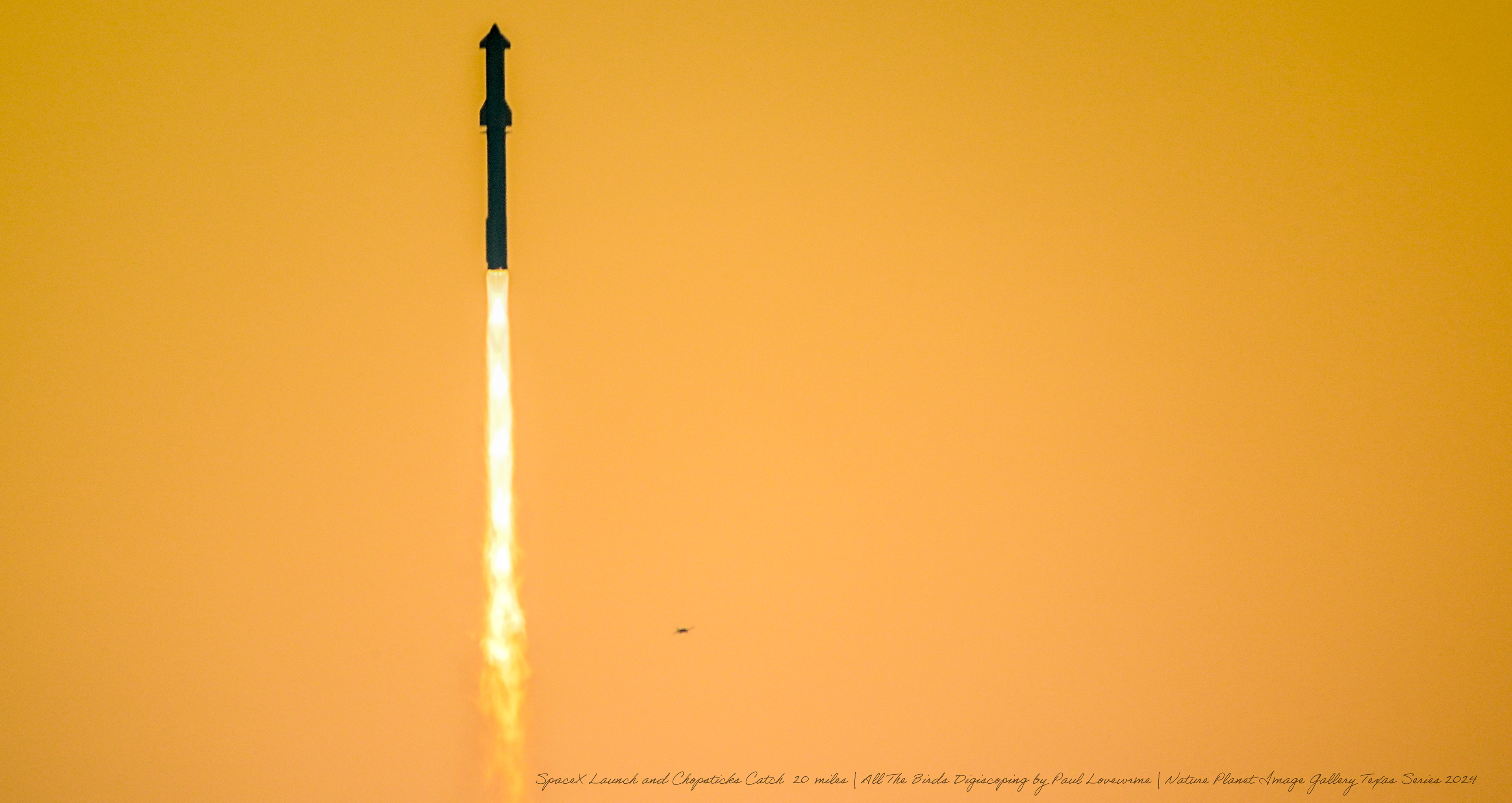 Nature Planet - SpaceX Boca Chica Rocket Launch October 13, 2024