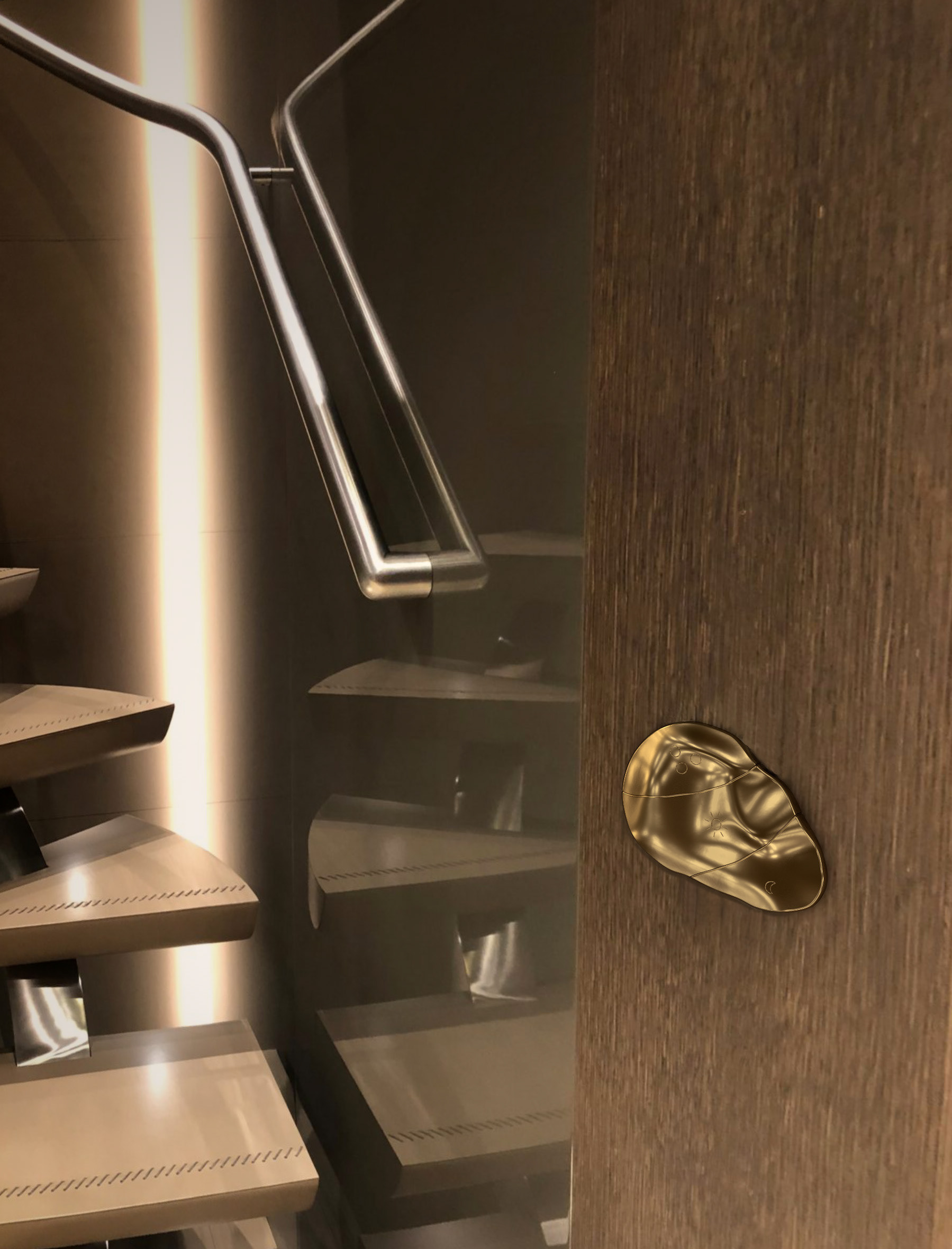 Collezione B - ispirata all' artista Brancusi con particolare riferimento alla scultura Musa addormentata