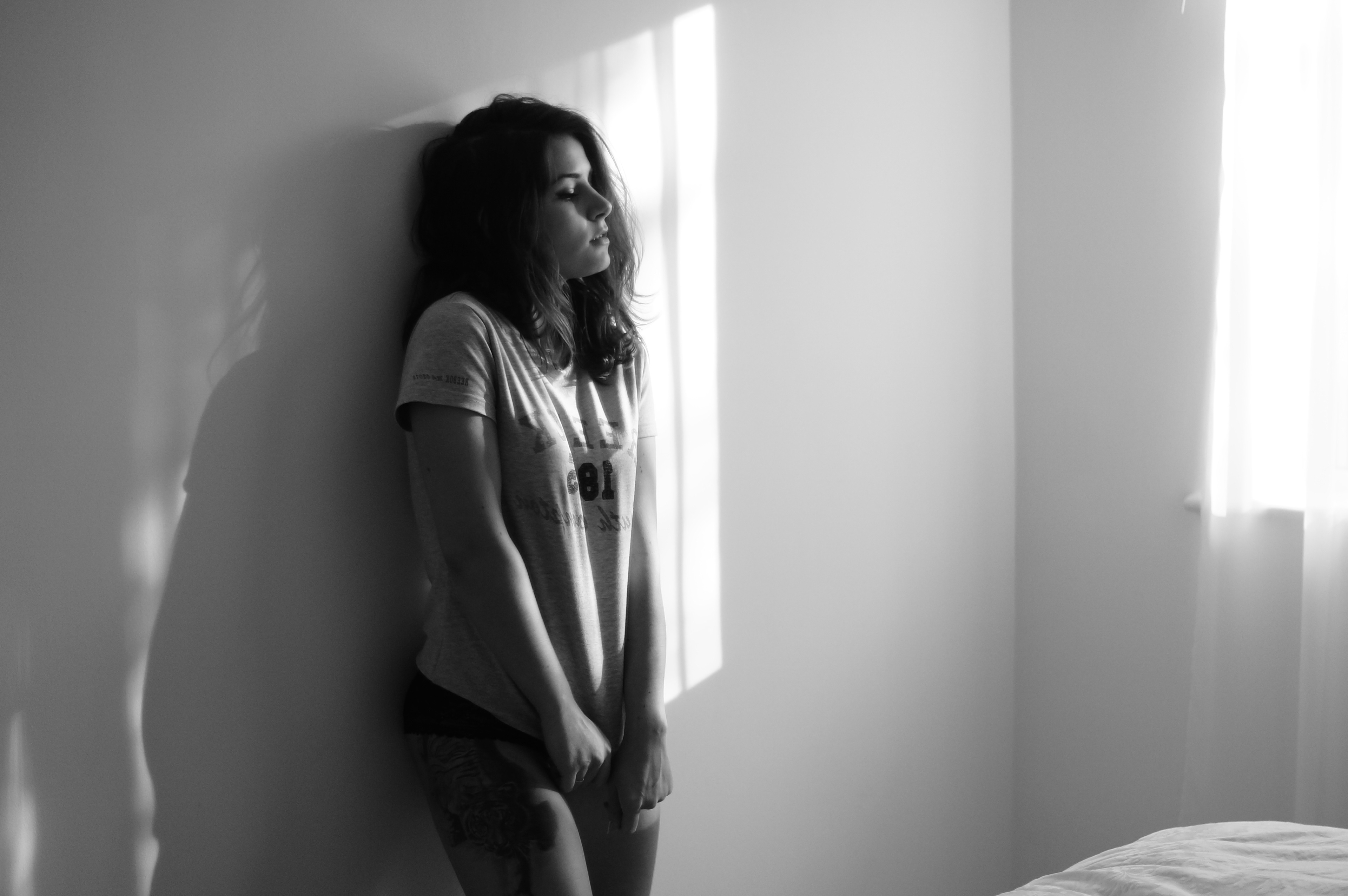 The girl with the tiger tattoo