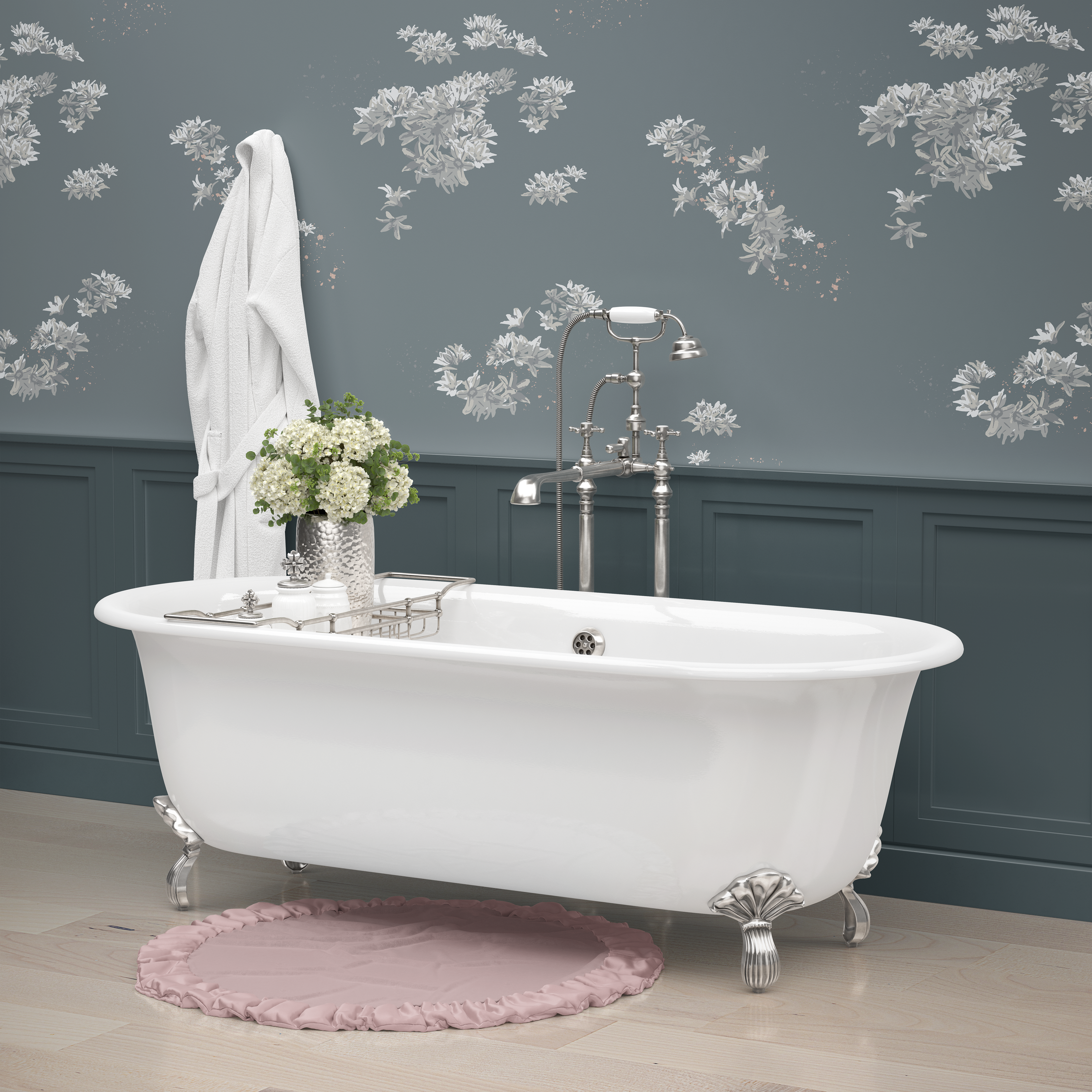 Wallpaper in Forget-Me-Not