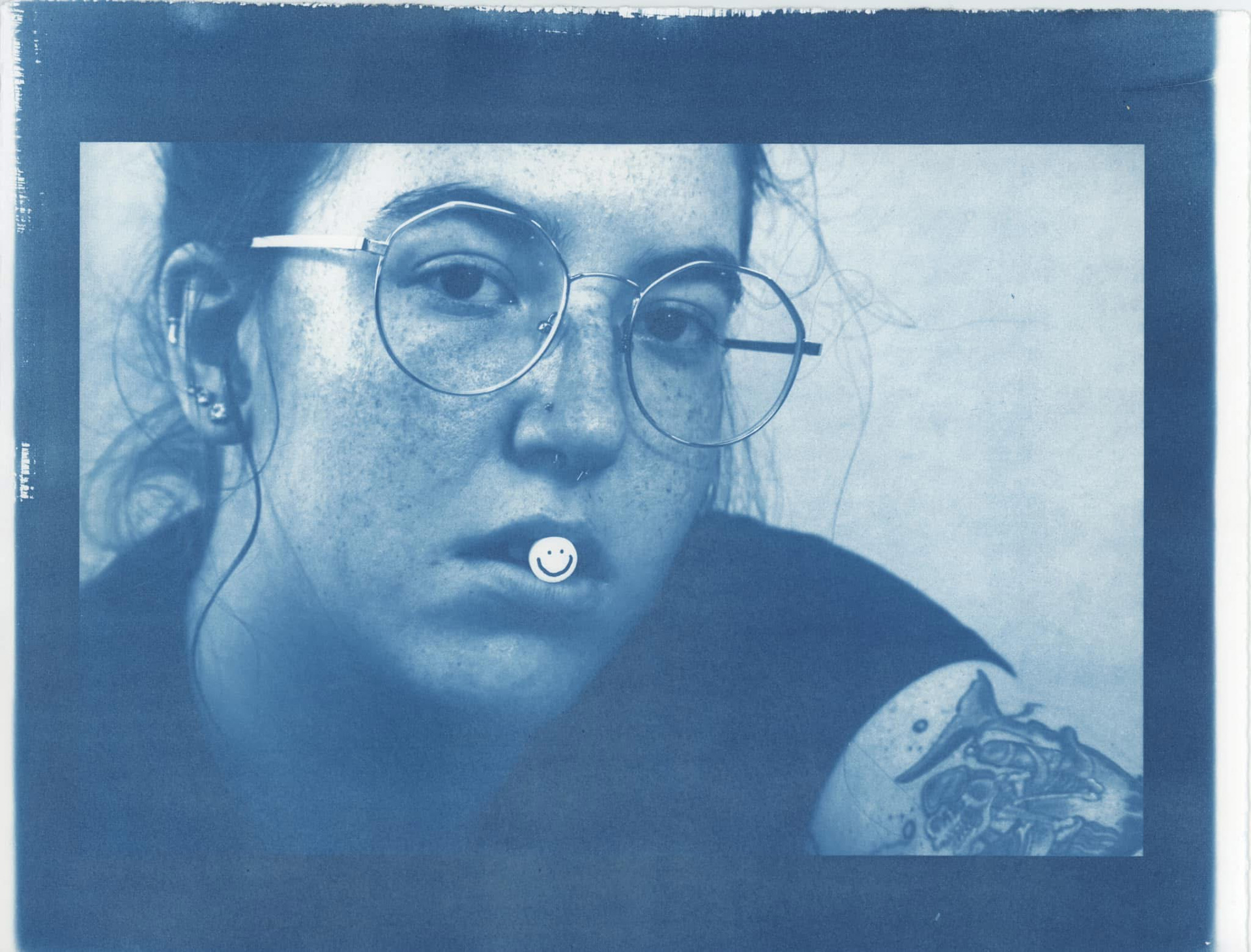 8"x10" cyanotype