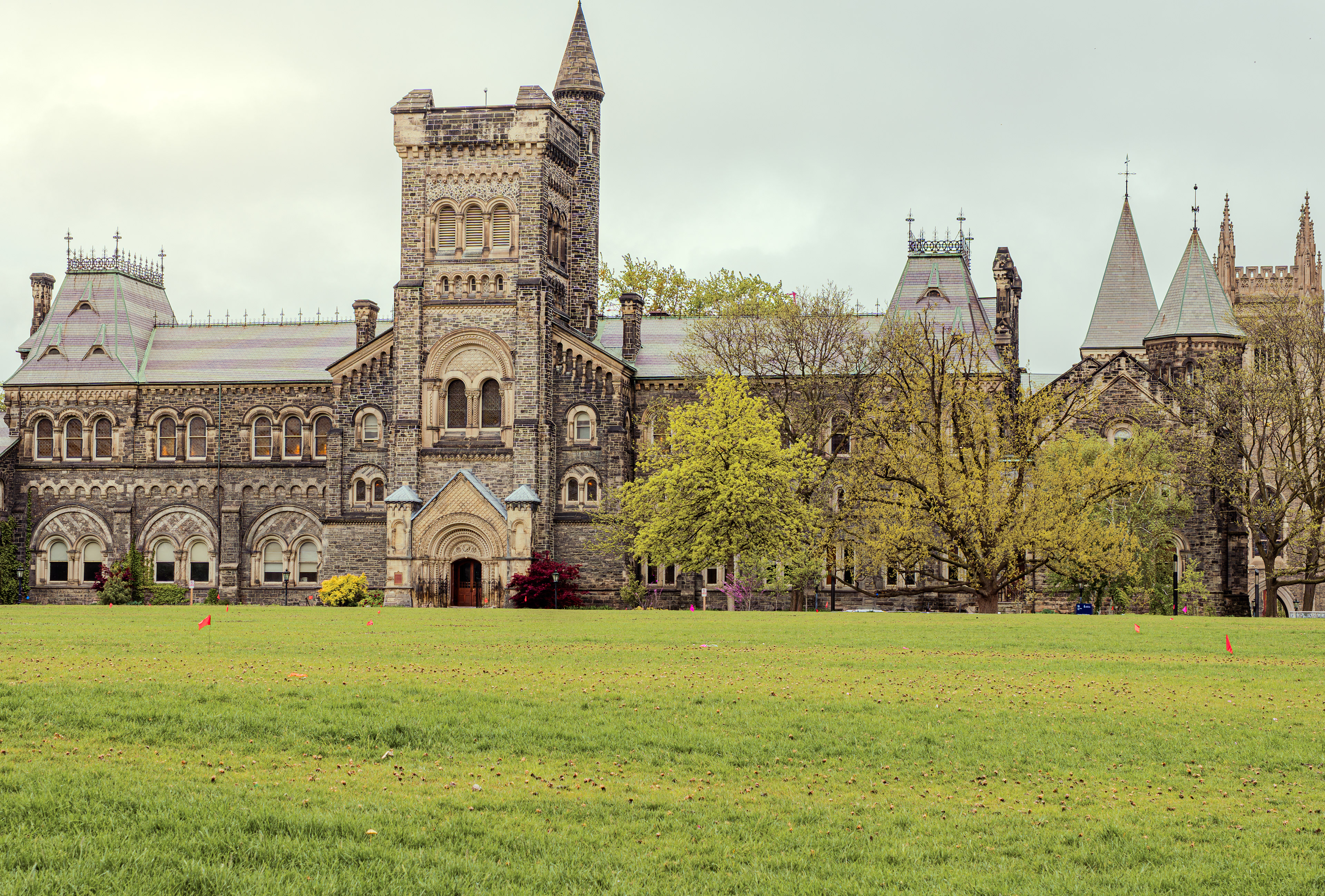 University College viewed from the lawn of Front Campus, Toronto