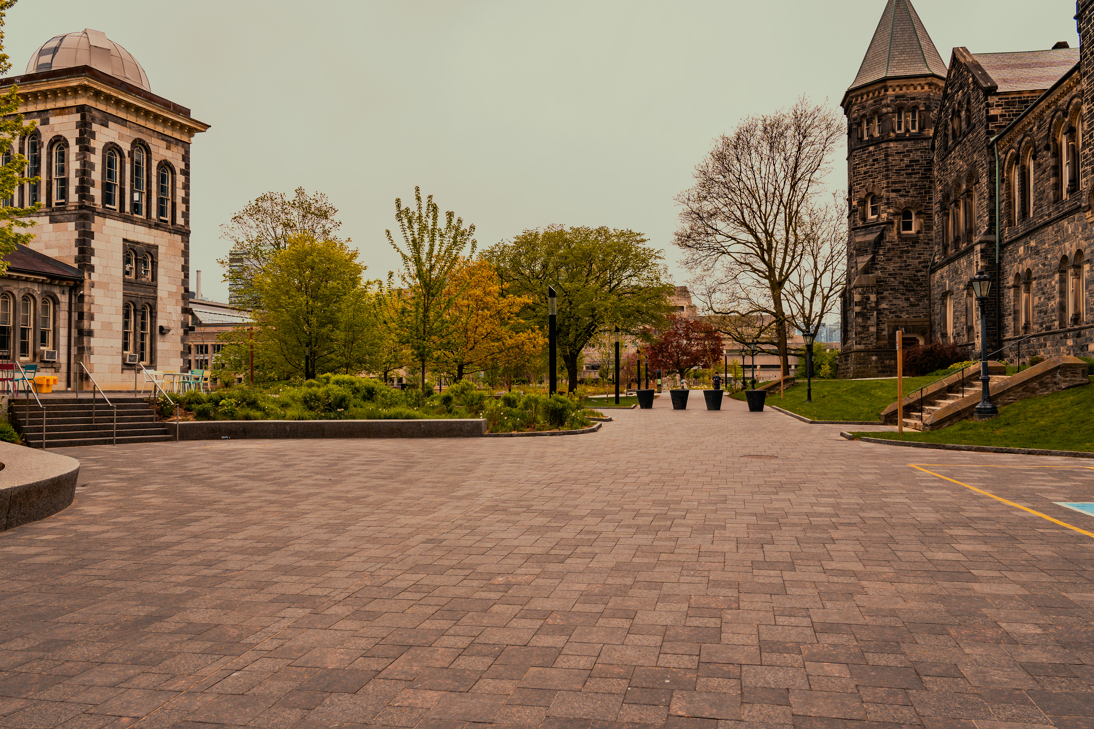 The heritage buildings of University College and the Observatory