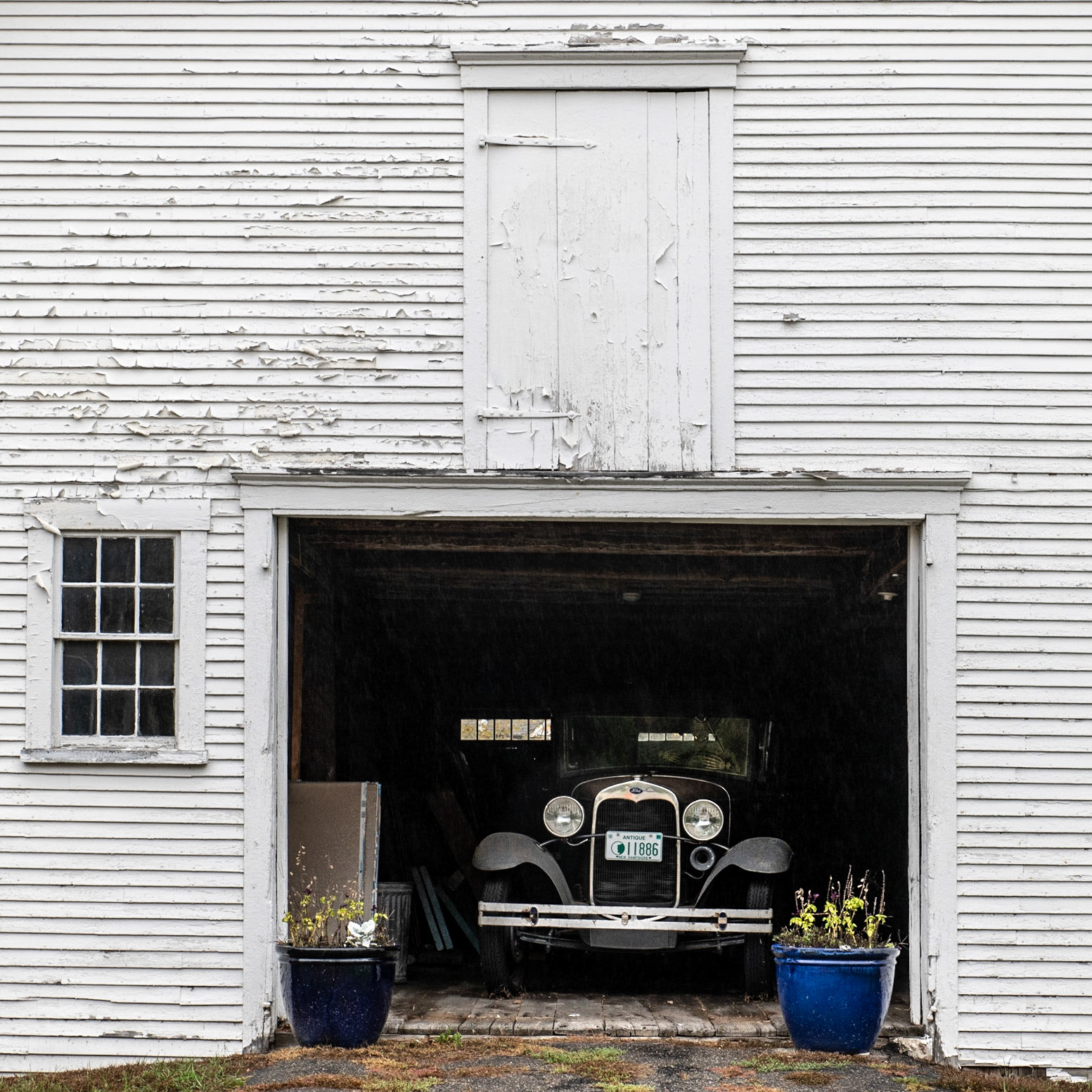 Old Barn & Car