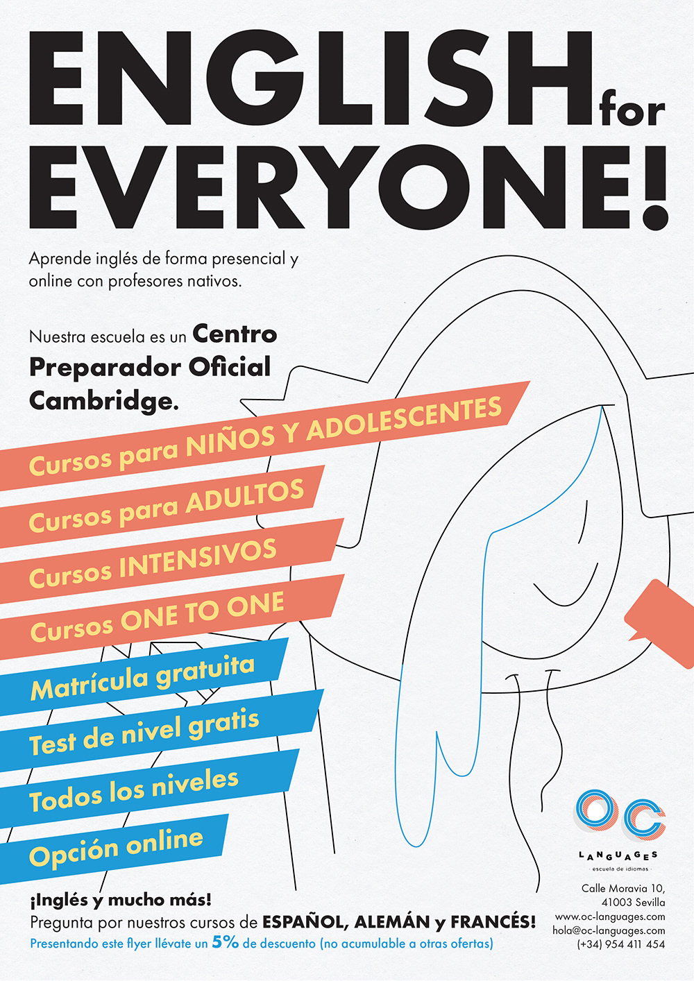 General flyer to advertise all courses