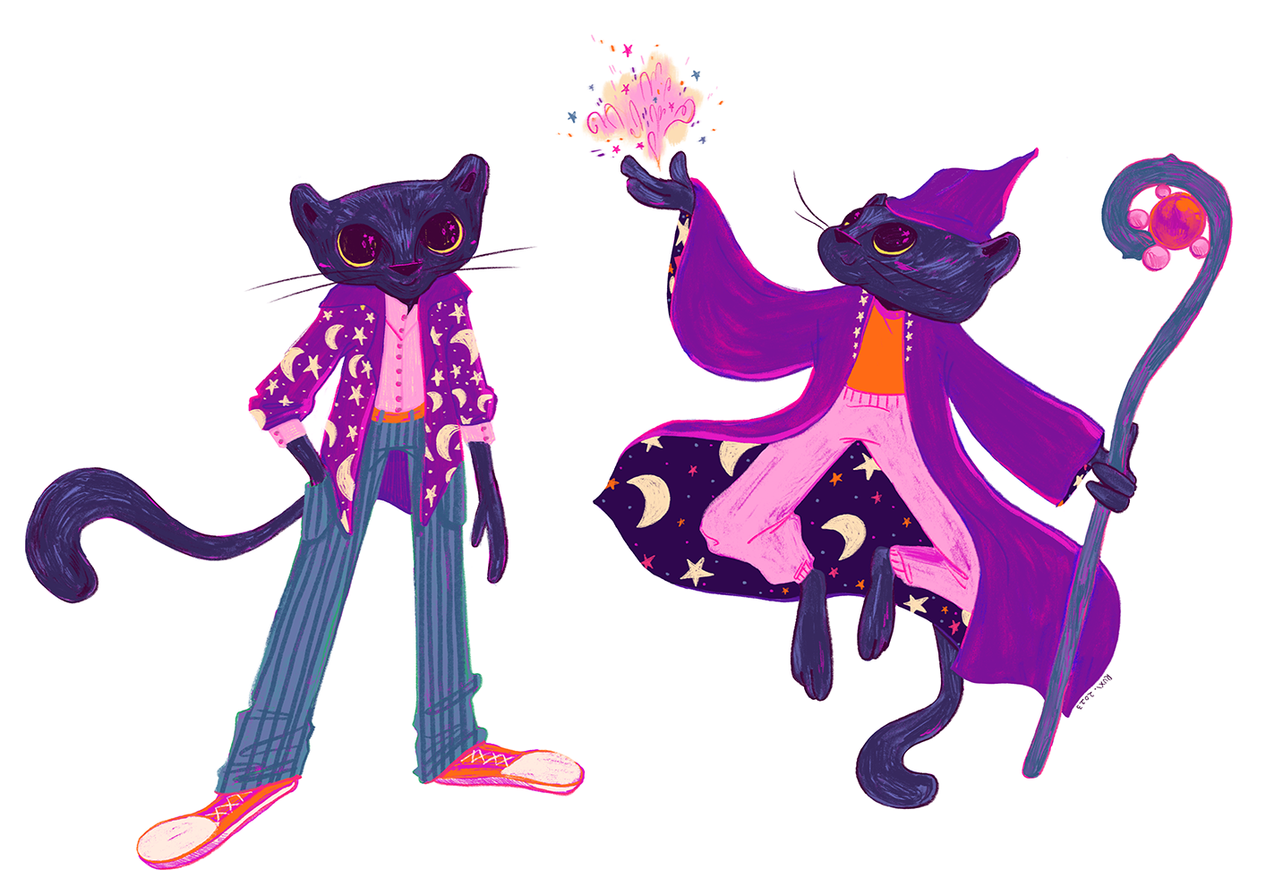 Character development for a personal concept