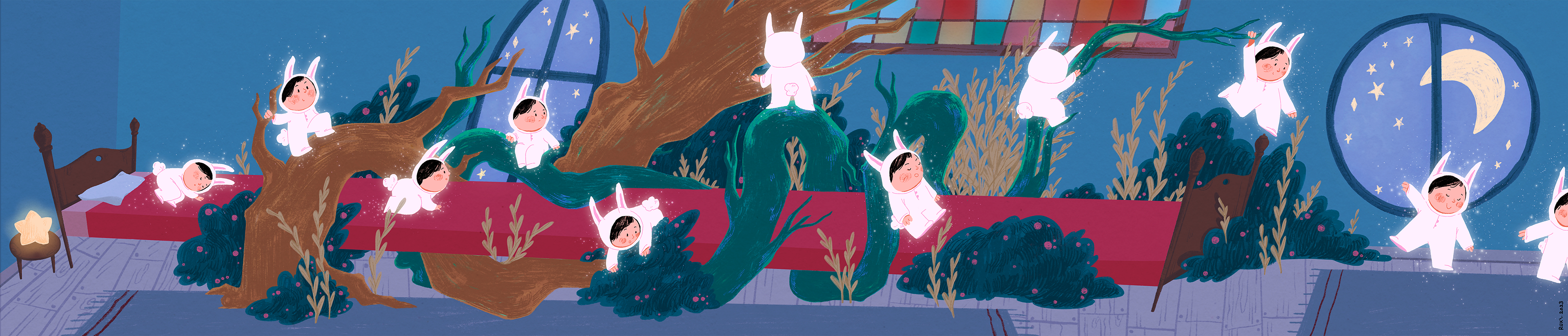 Illustration made for a personal picture book project that I'm currently developing