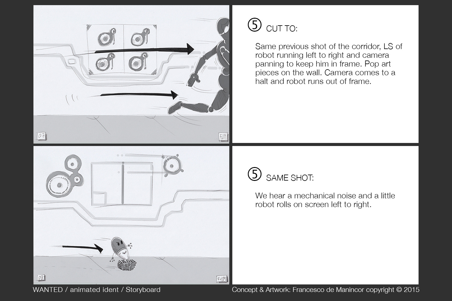 Storyboard by Francesco de Manincor
