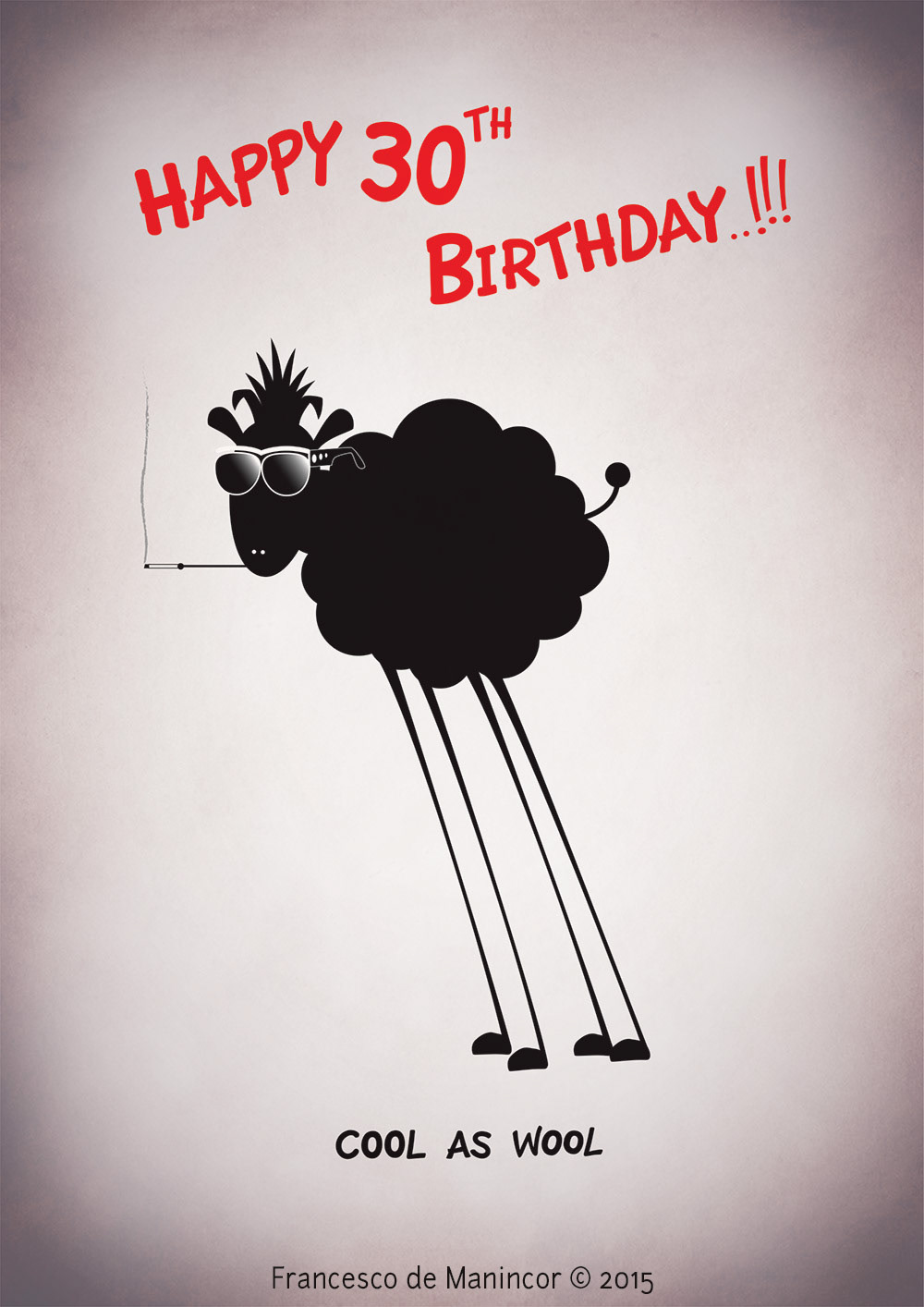 Cool As Wool Illustration by Francesco de Manincor