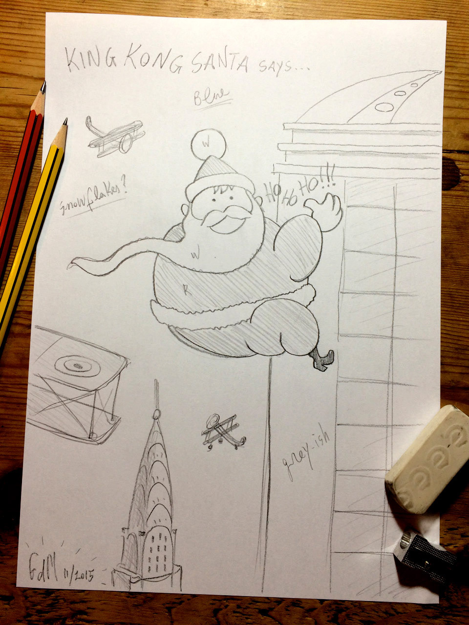 Drawing by Francesco de Manincor