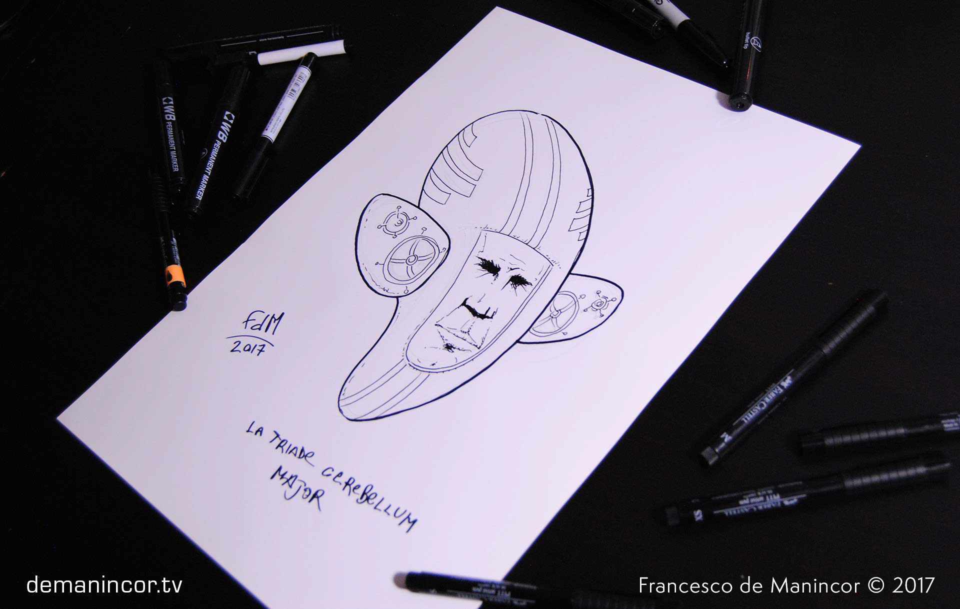 Character sketches for Tam Tam Tribe and Strangebone projects