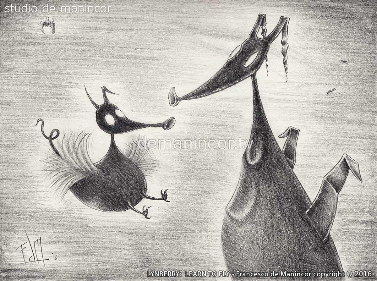 character design by Francesco de Manincor