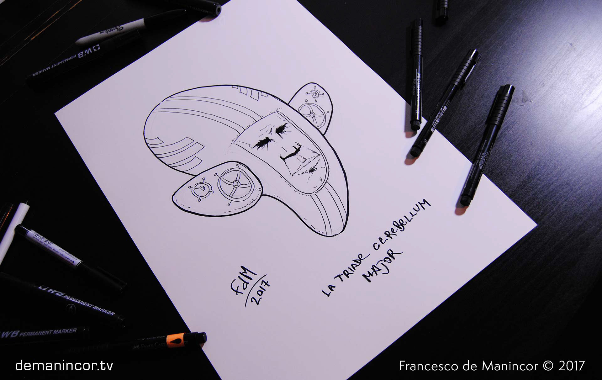 Character sketches for Tam Tam Tribe and Strangebone projects