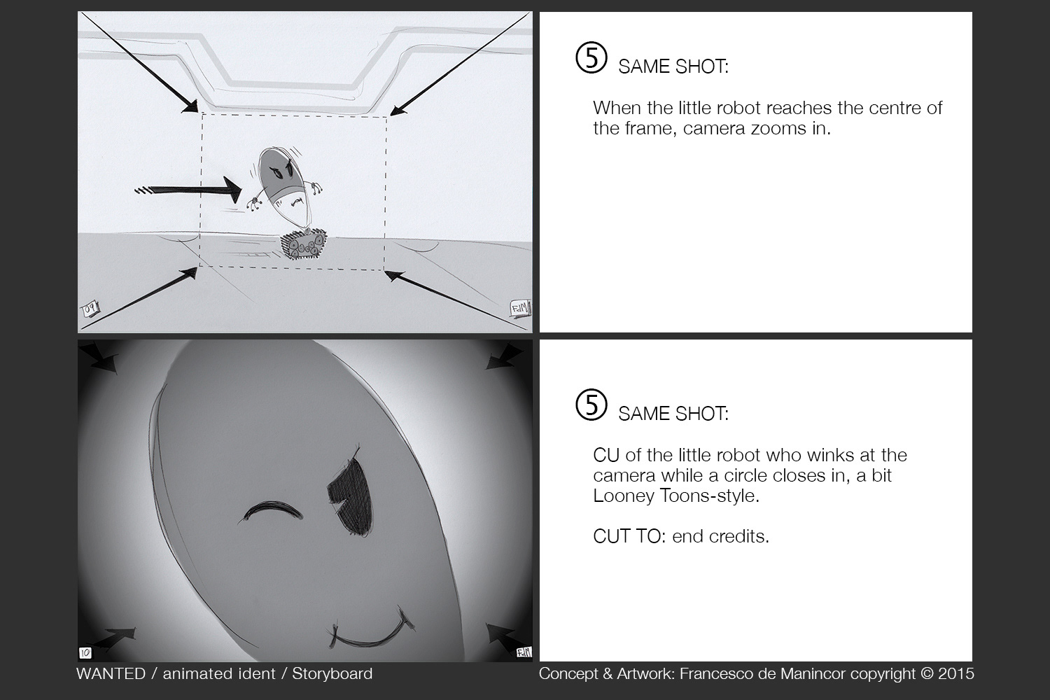 Storyboard by Francesco de Manincor