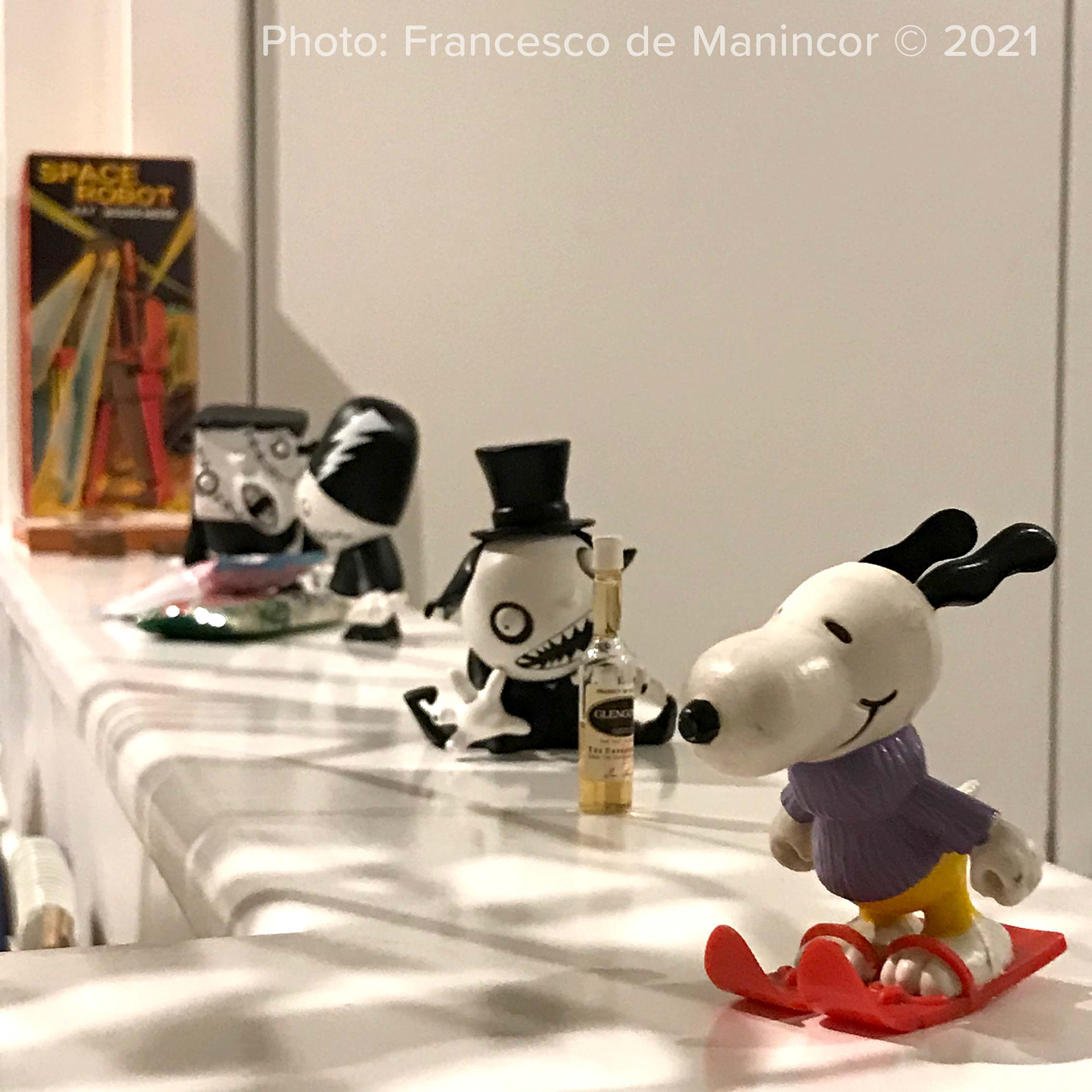 Snoopy and friends, art toys collection photo by Francesco de Manincor.