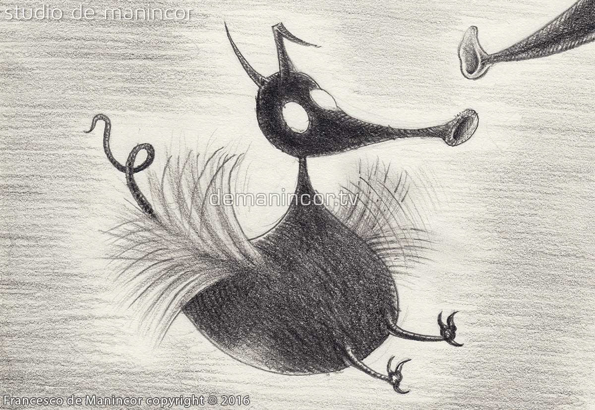 character design by Francesco de Manincor