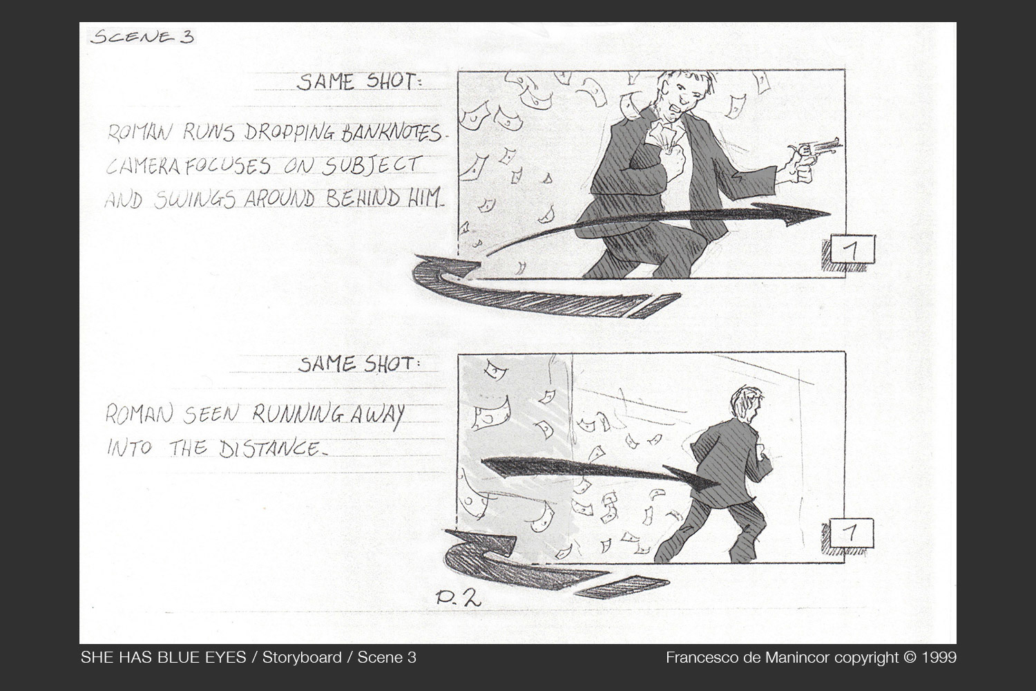 Storyboard by Francesco de Manincor