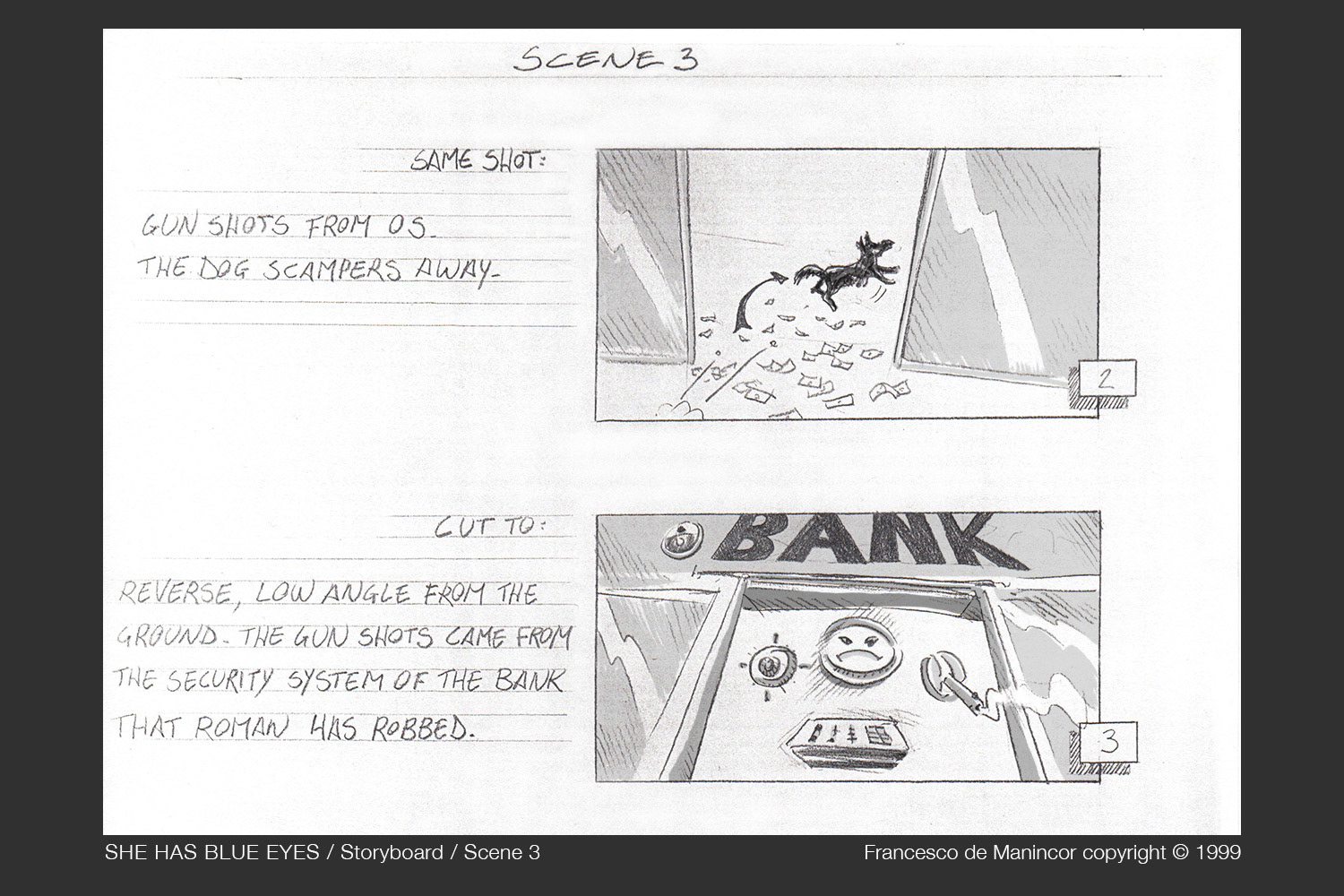 Storyboard by Francesco de Manincor