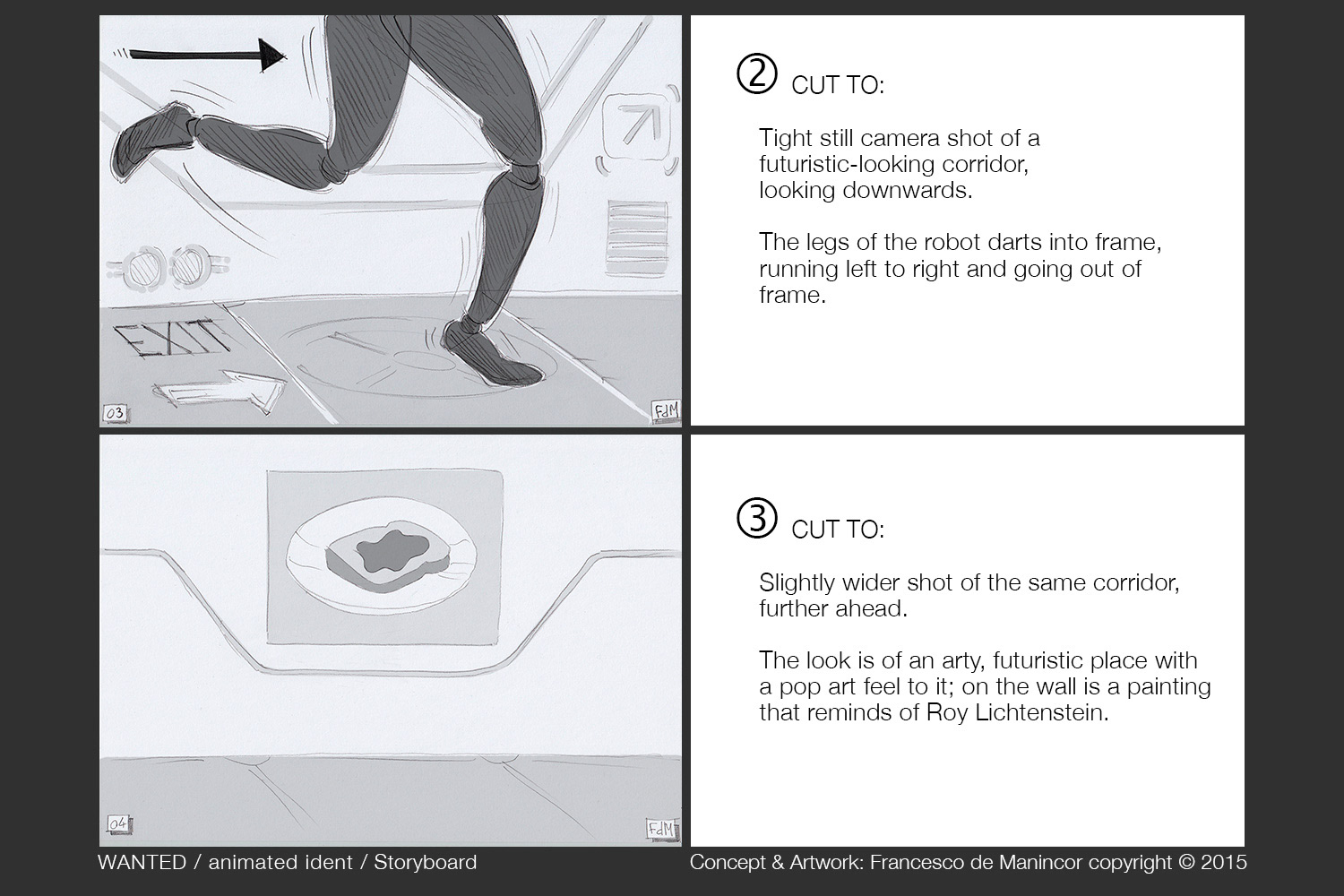 Storyboard by Francesco de Manincor