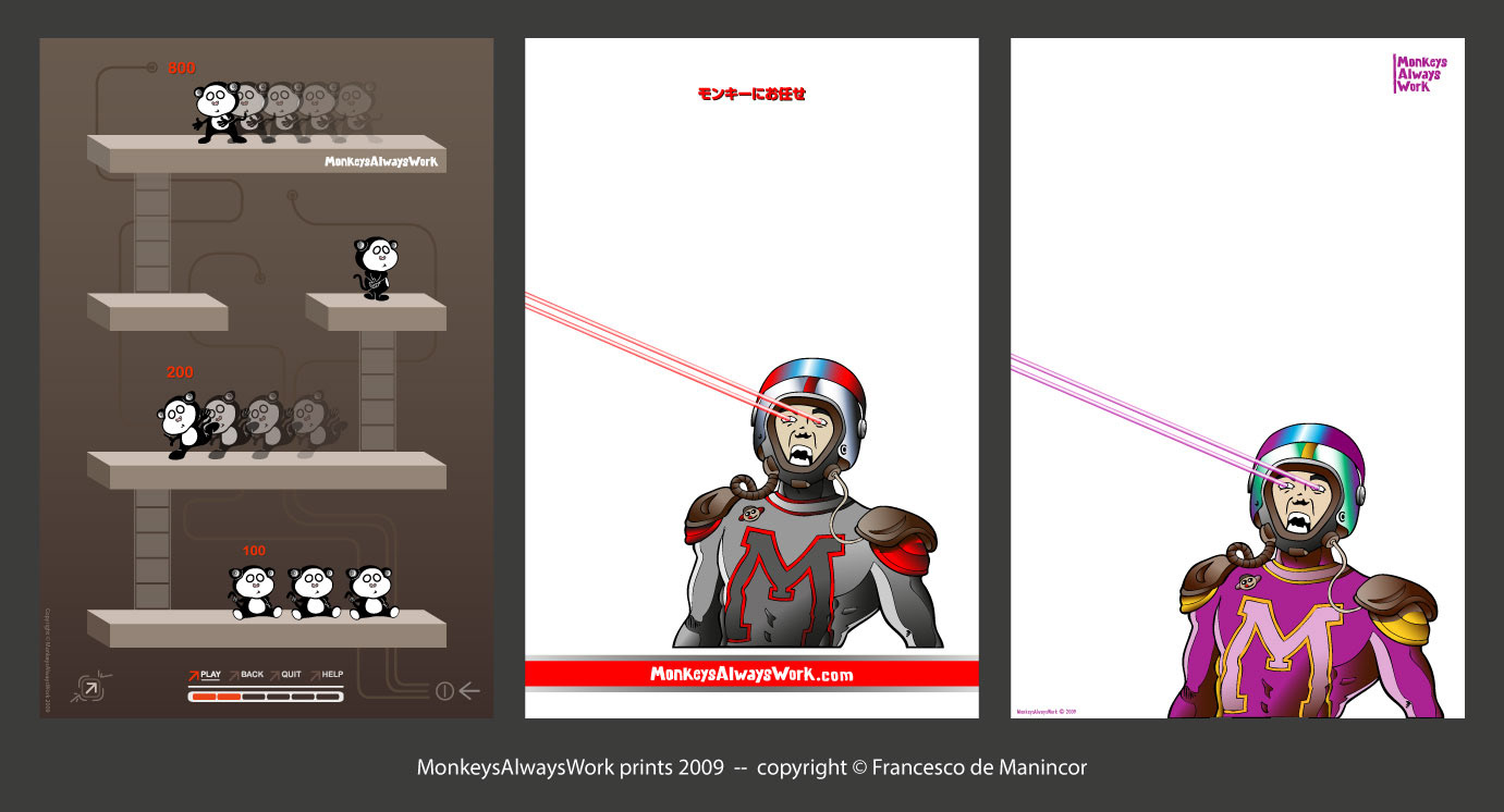 Francesco de Manincor, 2009 prints