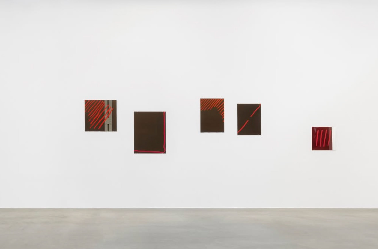 Screen-Print on mirror. Wilhelm Halle ©Sylvie Fleury & Mehdi Chouakri