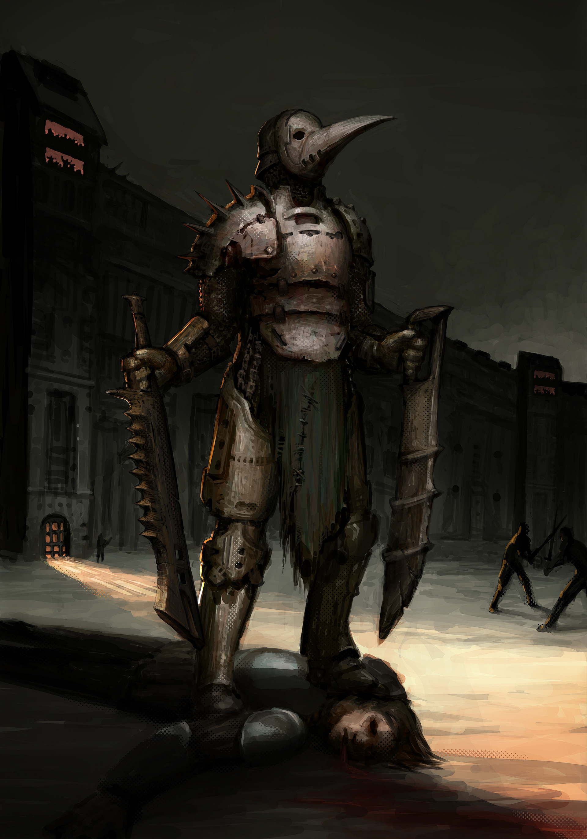 Rust, the gladiator champion