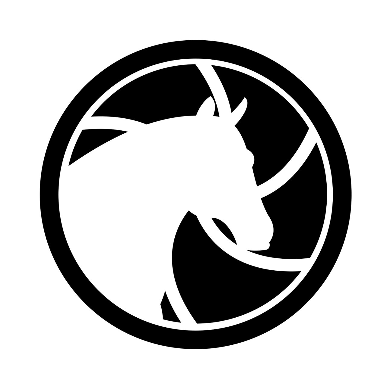 Logo for a horse photography company