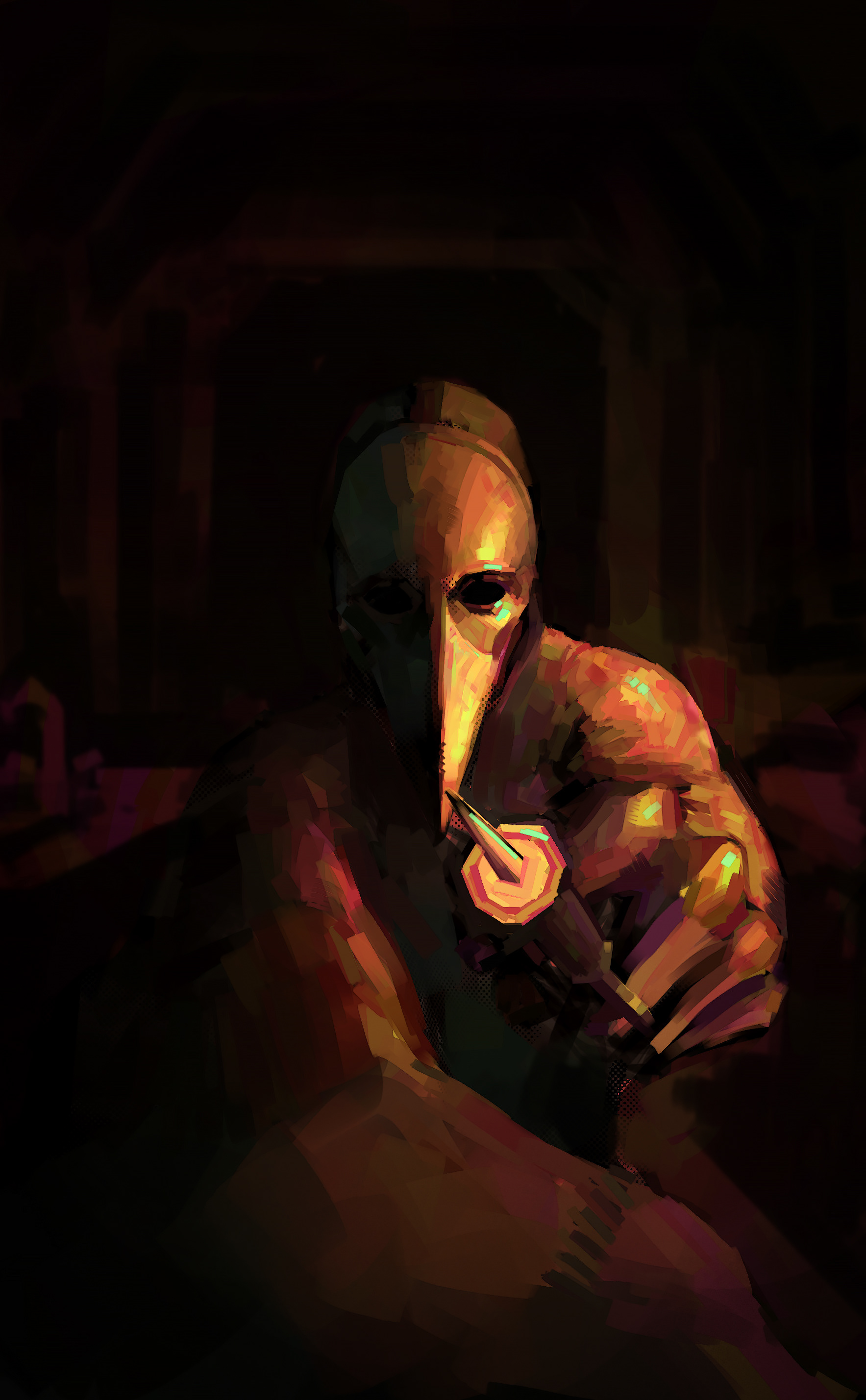 PoV: Plague Doctor experimenting on you