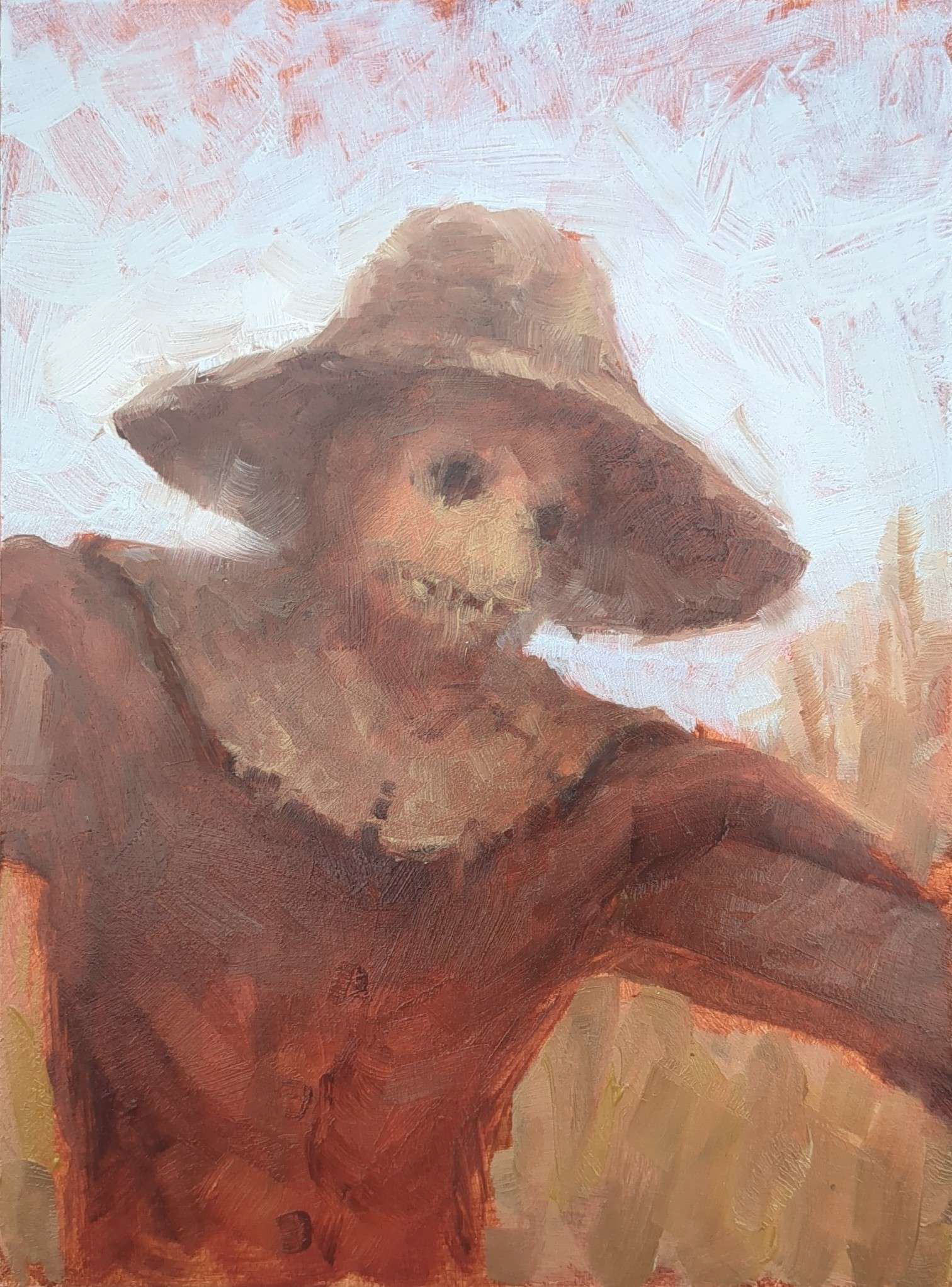 Scarecrow chilling