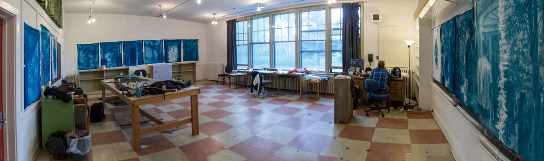Our Studio at Artscape Gibraltar Point in Toronto