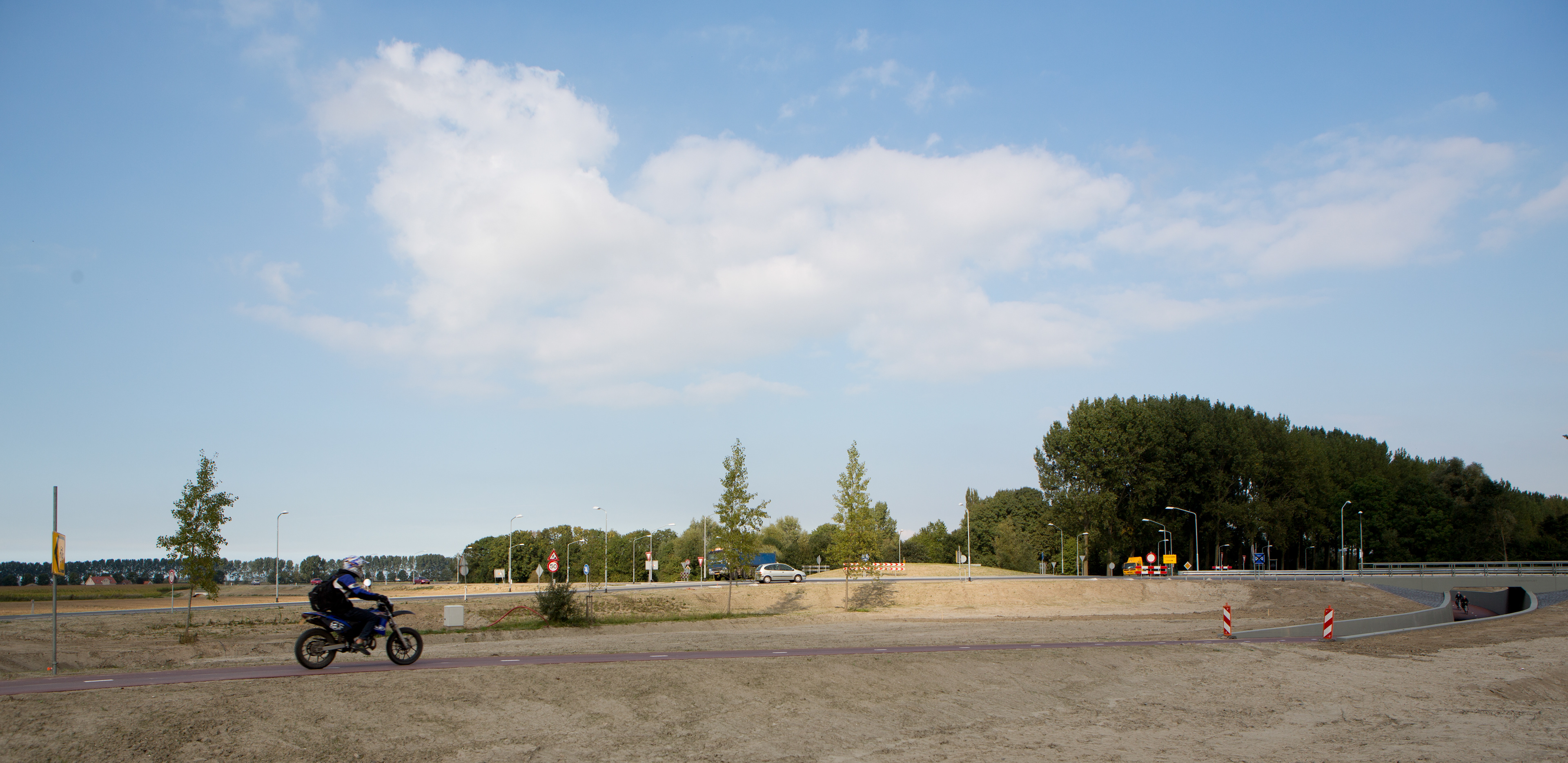 In opdracht voor rijkswaterstaat van 2012 t/m 2015 De N61
