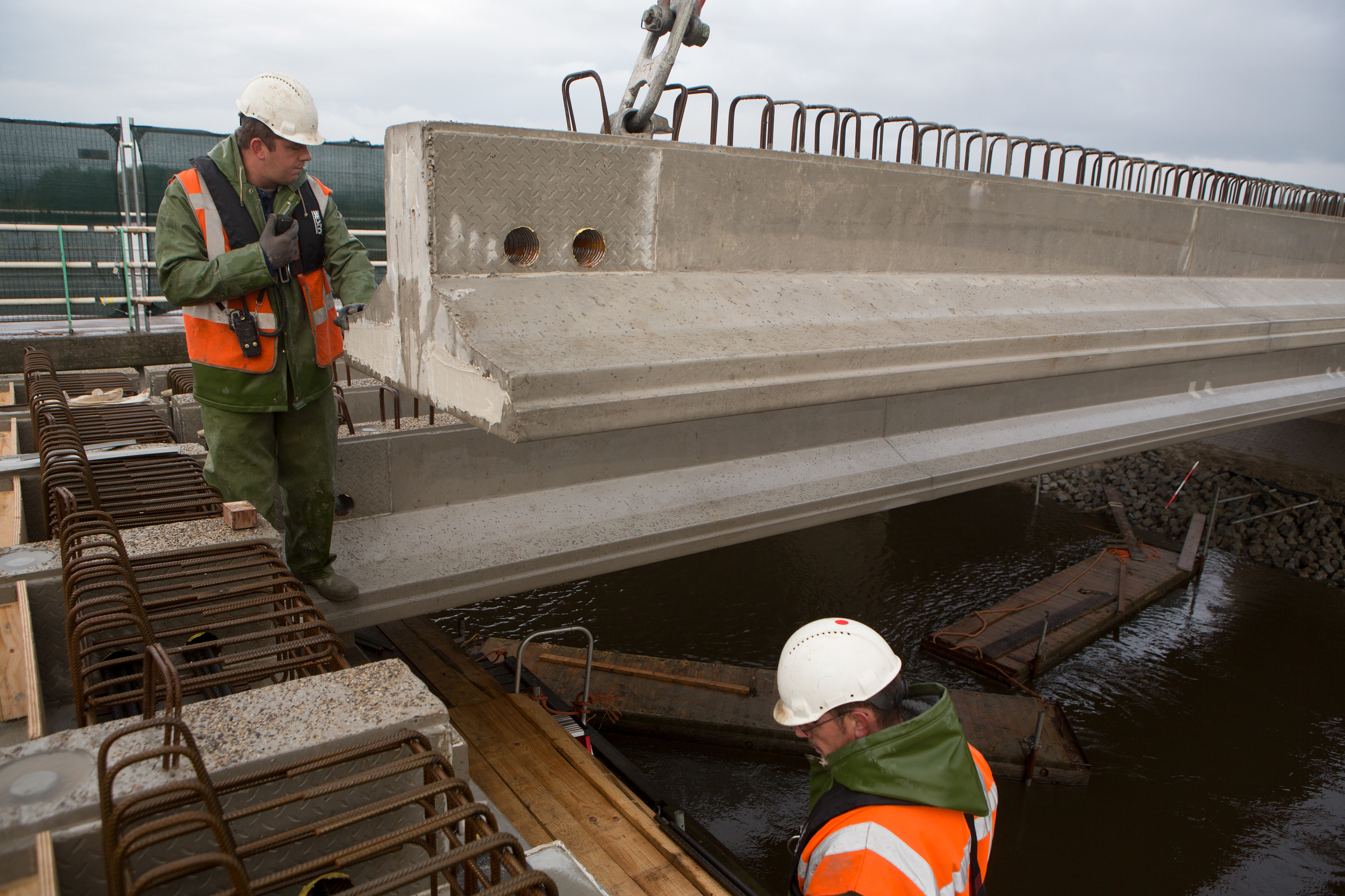 In opdracht voor rijkswaterstaat van 2012 t/m 2015 De N61
