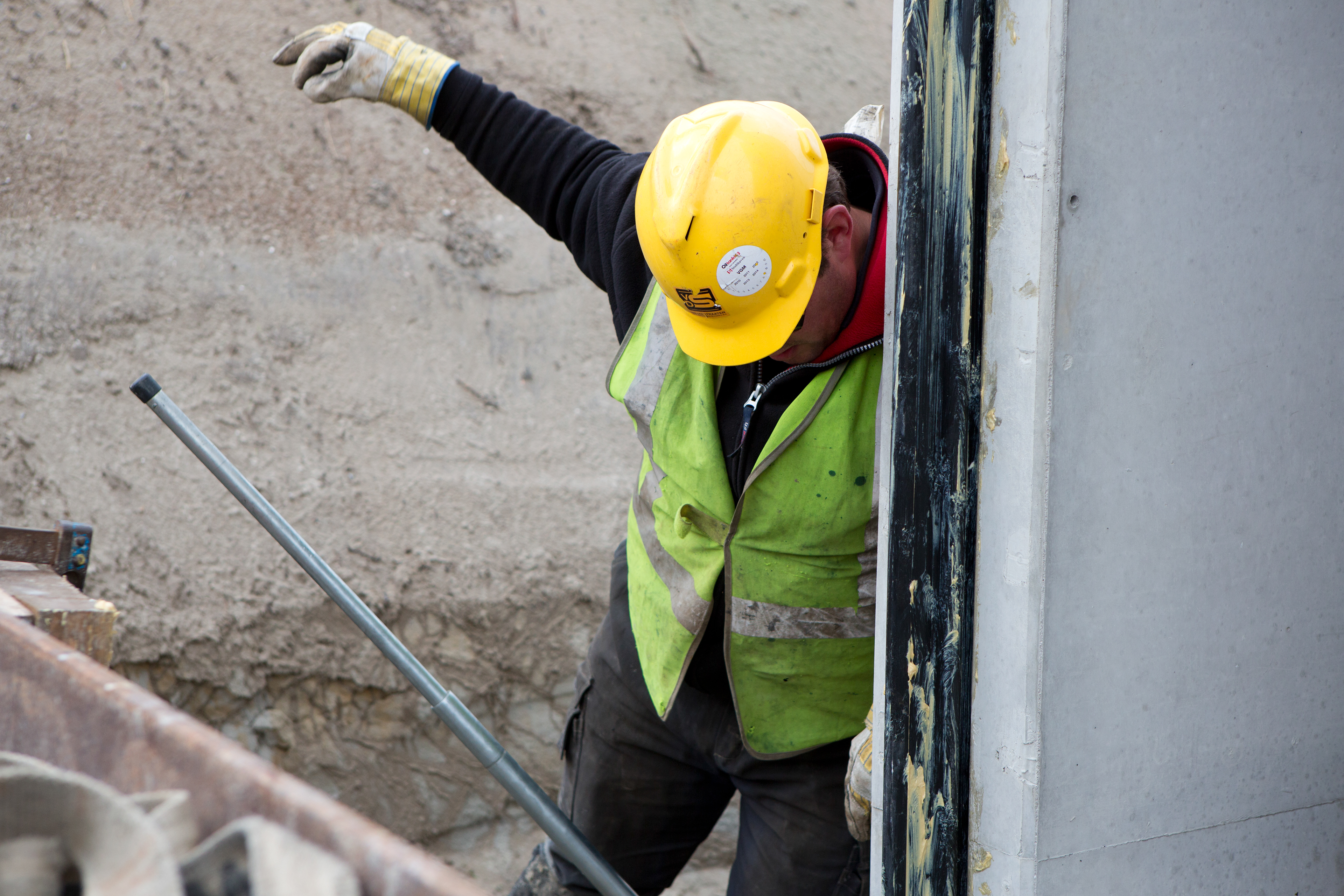 In opdracht voor rijkswaterstaat van 2012 t/m 2015 De N61