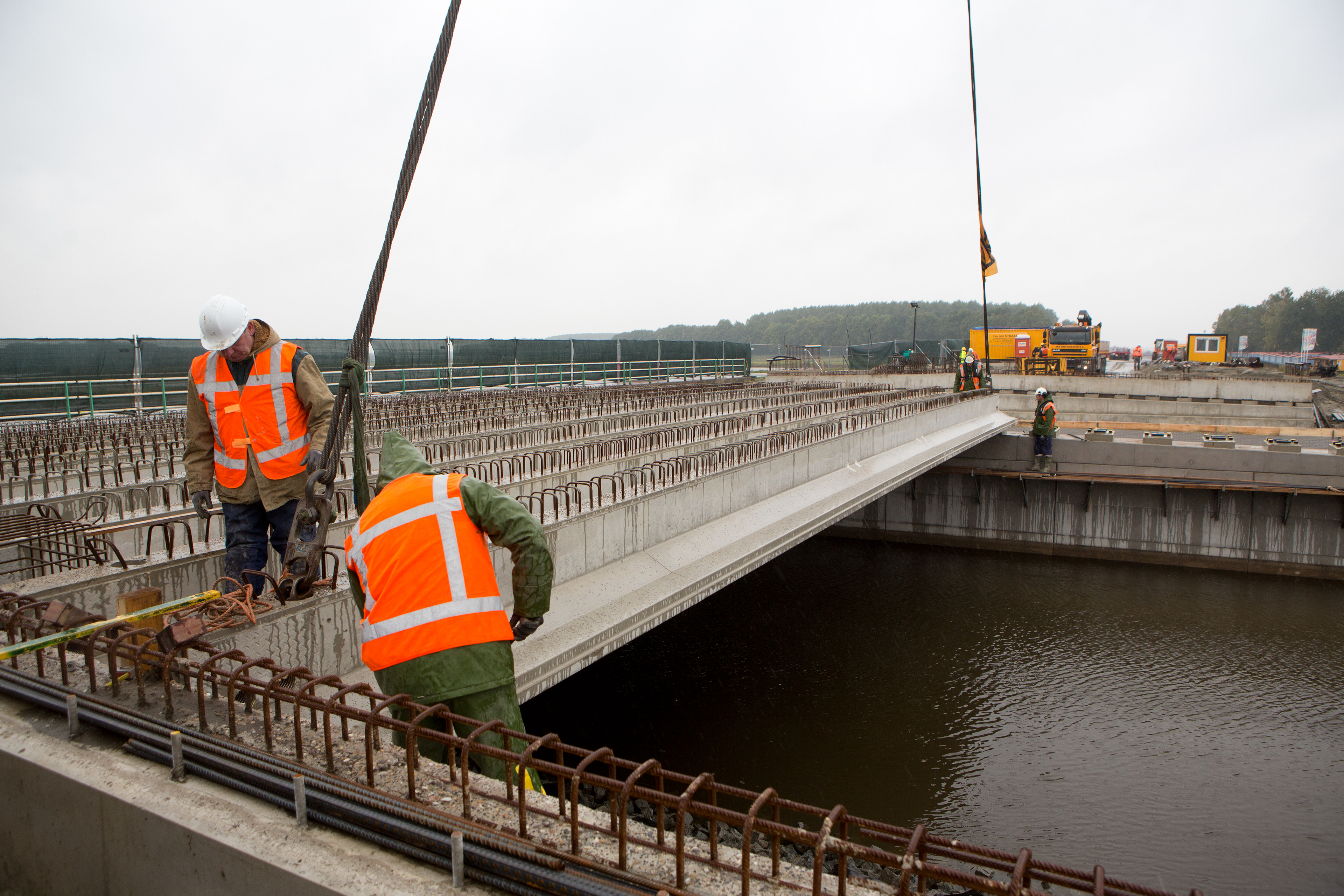 In opdracht voor rijkswaterstaat van 2012 t/m 2015 De N61