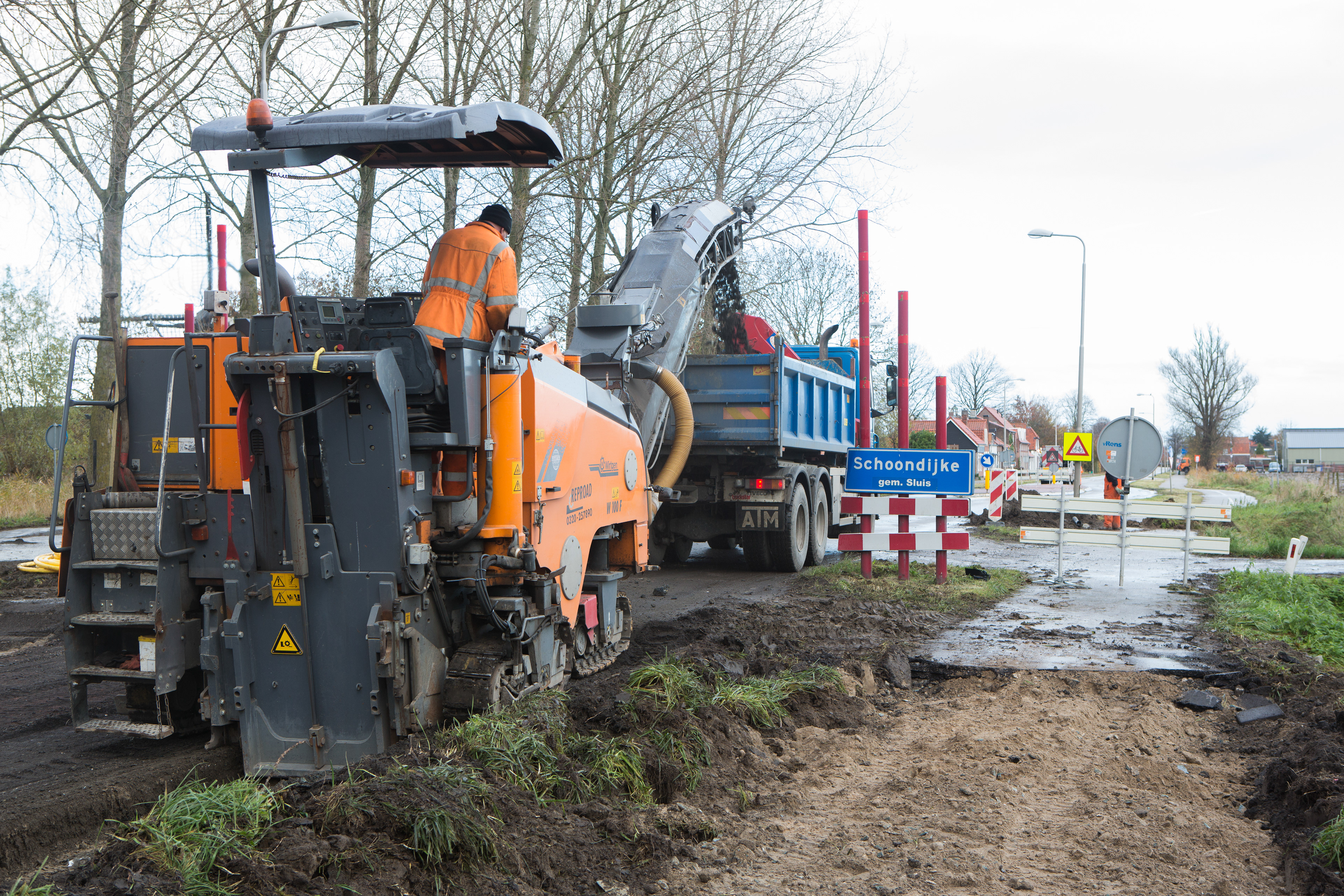 In opdracht voor rijkswaterstaat van 2012 t/m 2015 De N61